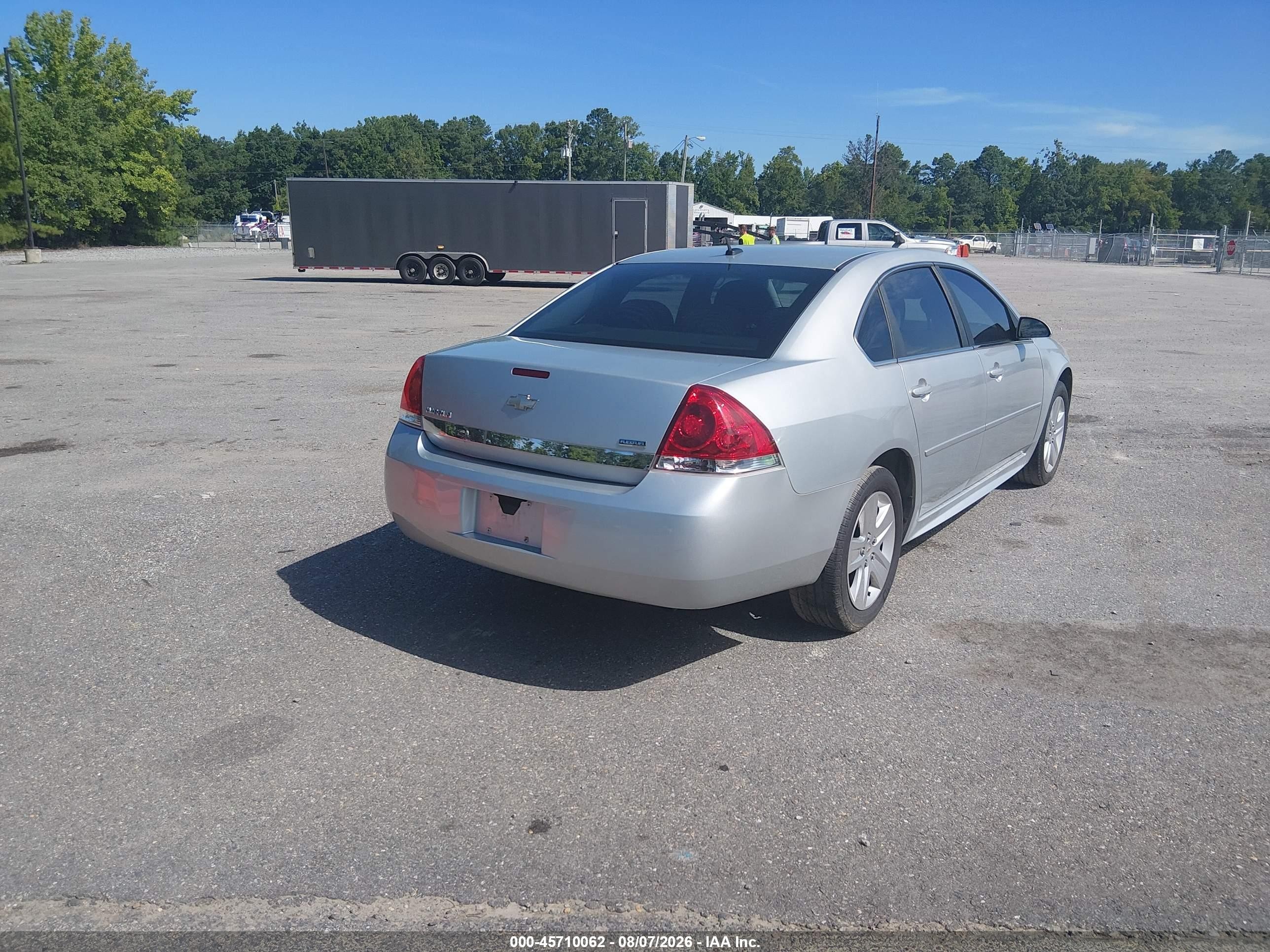 2011 Chevrolet Impala Ls Серебряный vin: 2G1WA5EK9B1150008