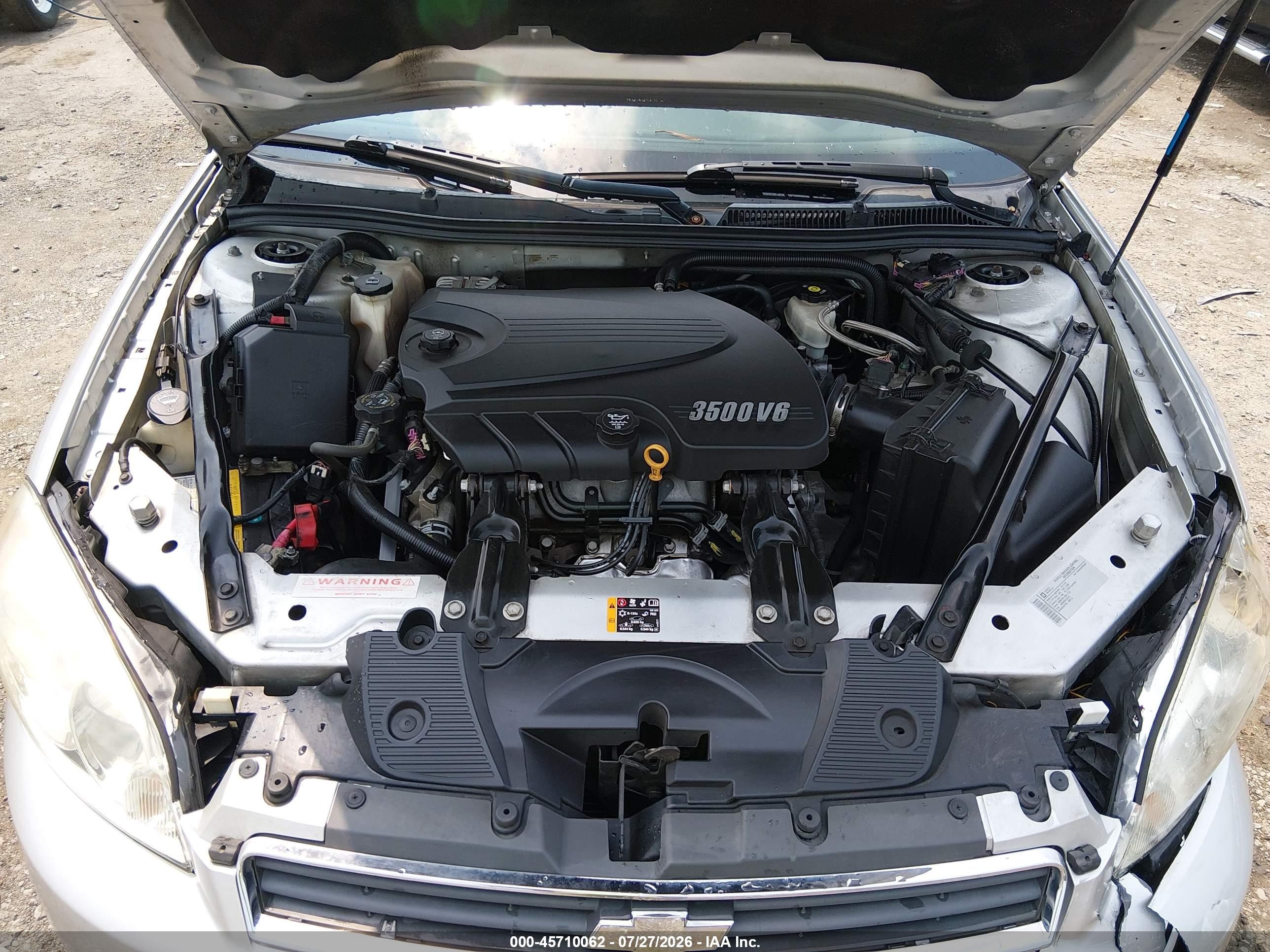 2011 Chevrolet Impala Ls Серебряный vin: 2G1WA5EK9B1150008