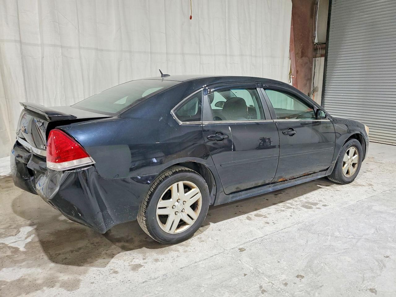 2011 Chevrolet Impala Ls Black vin: 2G1WA5EK9B1191836