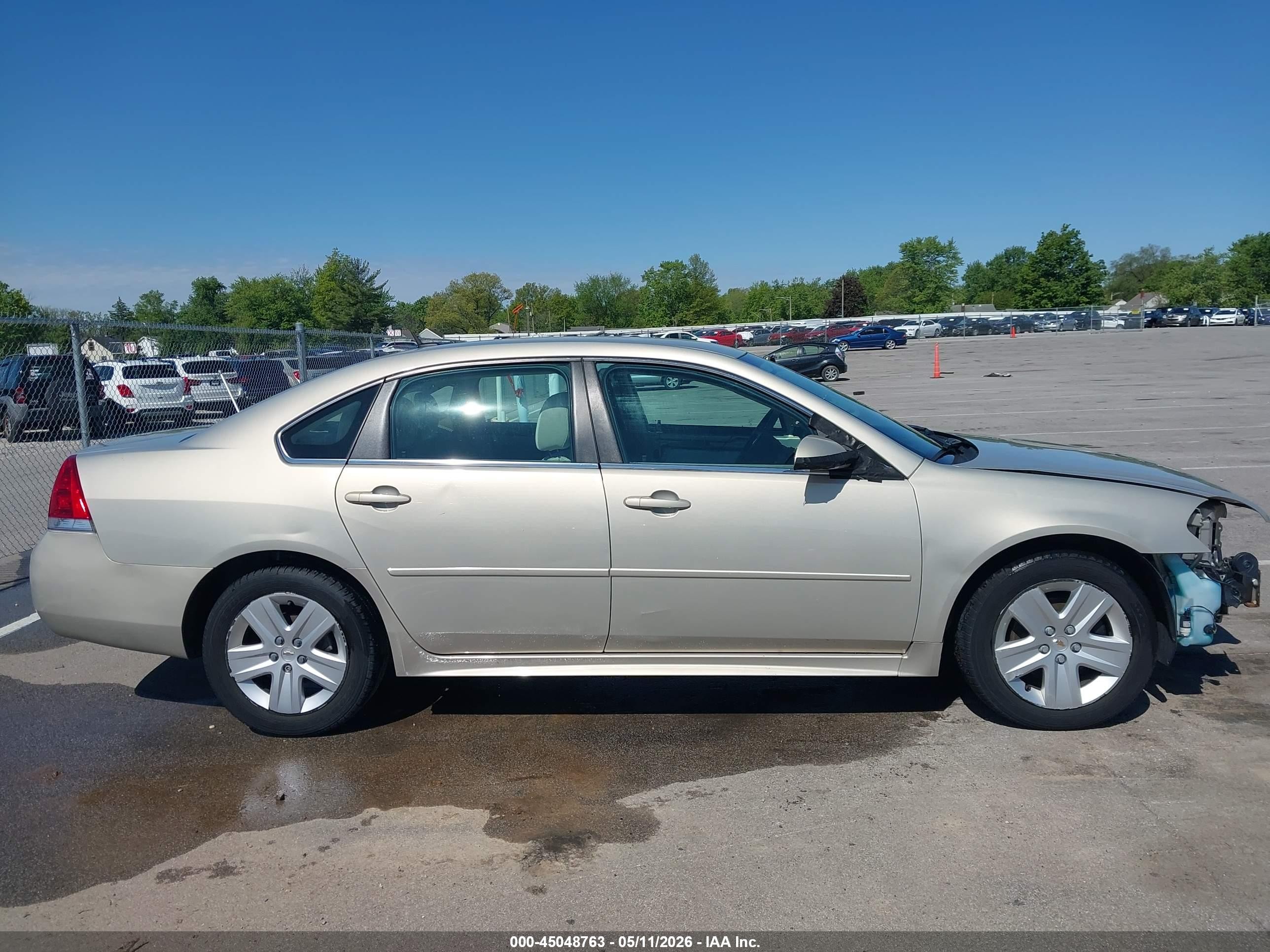 2011 Chevrolet Impala Ls Желто-коричневый vin: 2G1WA5EKXB1138014