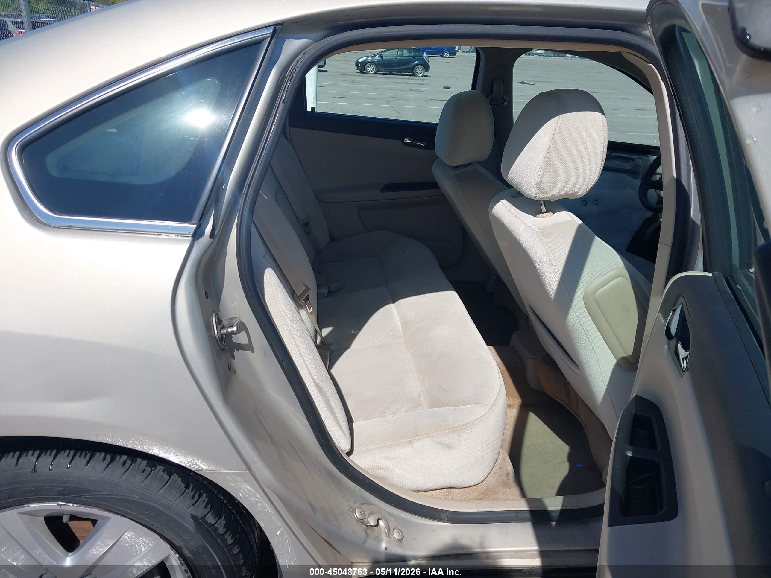 2011 Chevrolet Impala Ls Желто-коричневый vin: 2G1WA5EKXB1138014