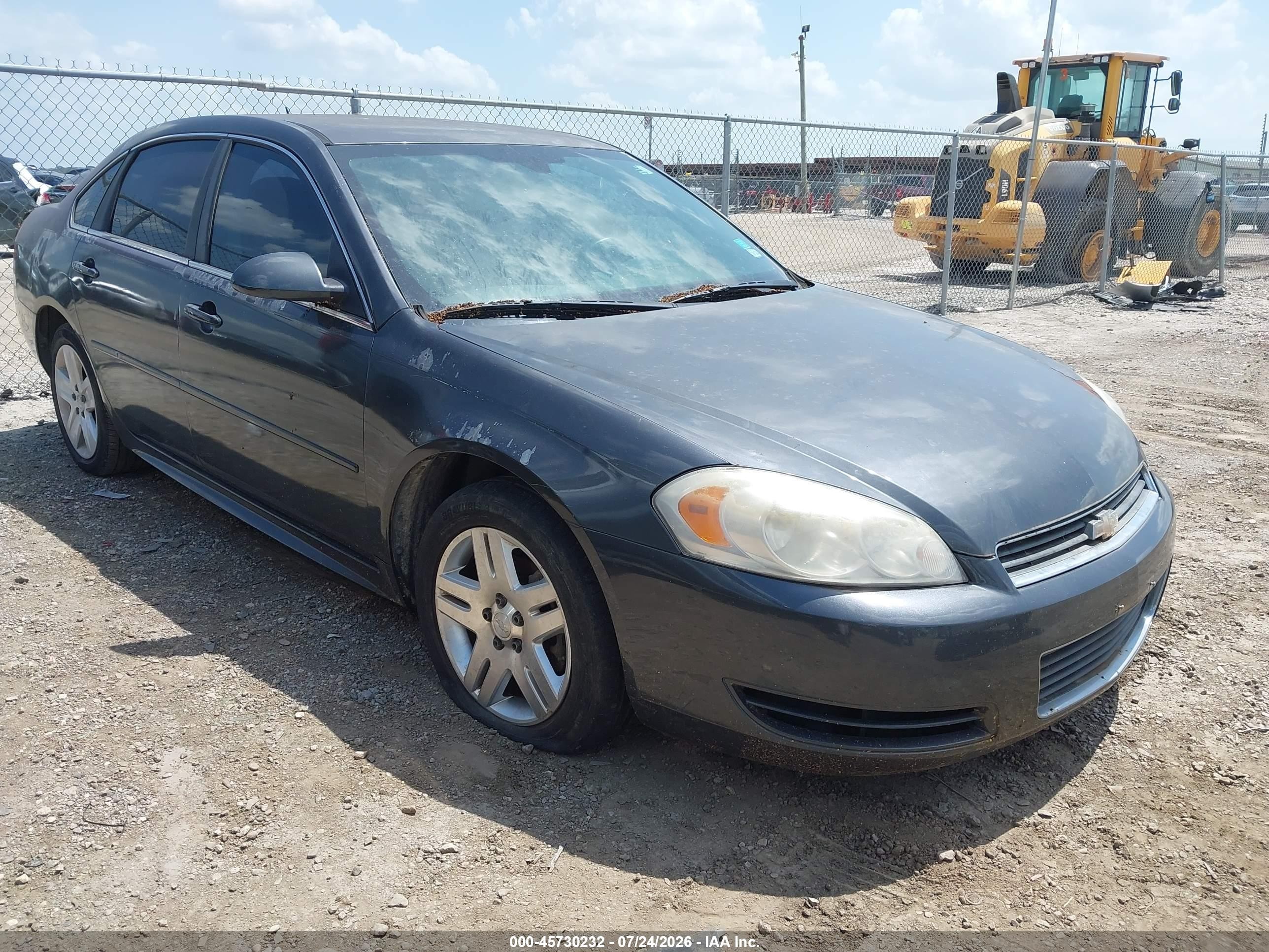 2011 Chevrolet Impala Ls Gray vin: 2G1WA5EKXB1291041