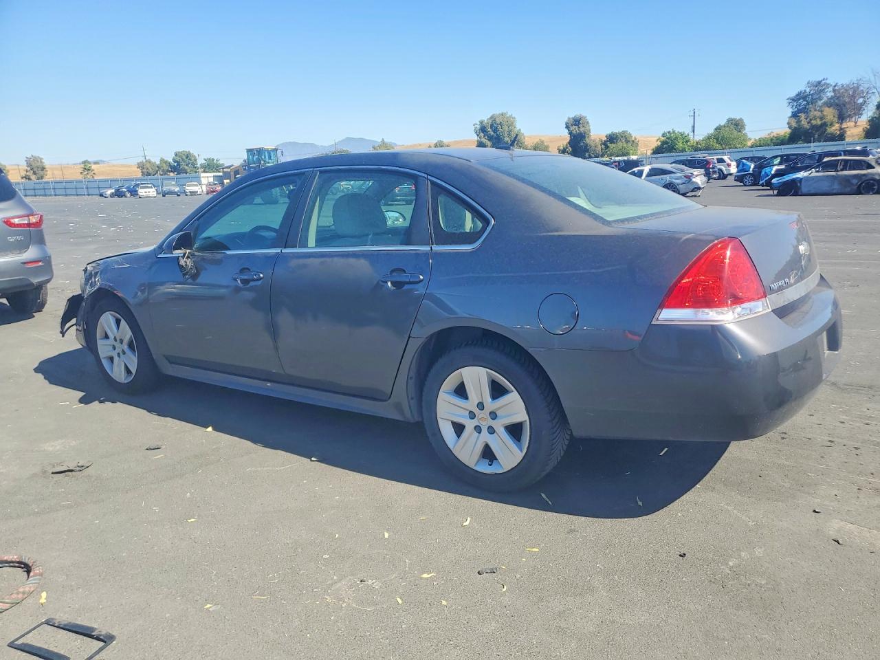 2010 Chevrolet Impala Ls Gray vin: 2G1WA5EN0A1205812