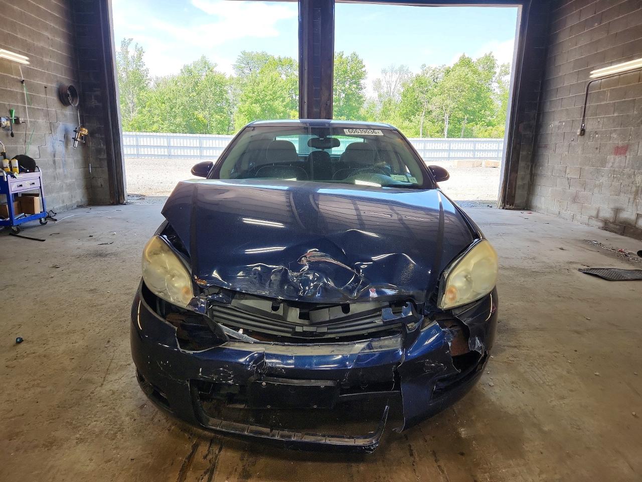 2010 Chevrolet Impala Ls Blue vin: 2G1WA5EN6A1194668