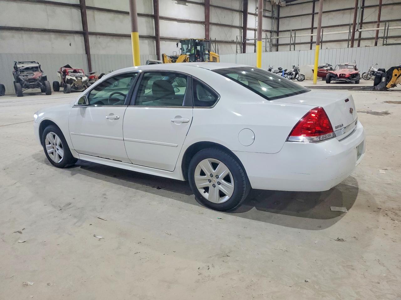 2010 Chevrolet Impala Ls White vin: 2G1WA5EN9A1259013