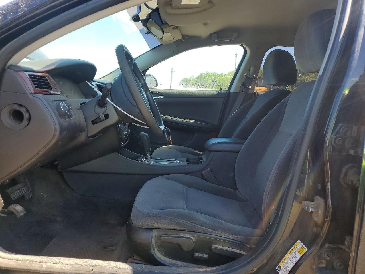 2010 Chevrolet Impala Ls Black vin: 2G1WA5ENXA1120783