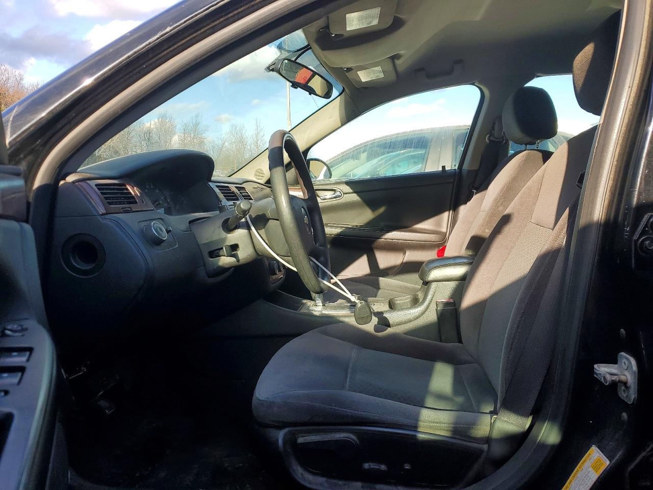 2007 Chevrolet Impala Ls Black vin: 2G1WB55K179161803