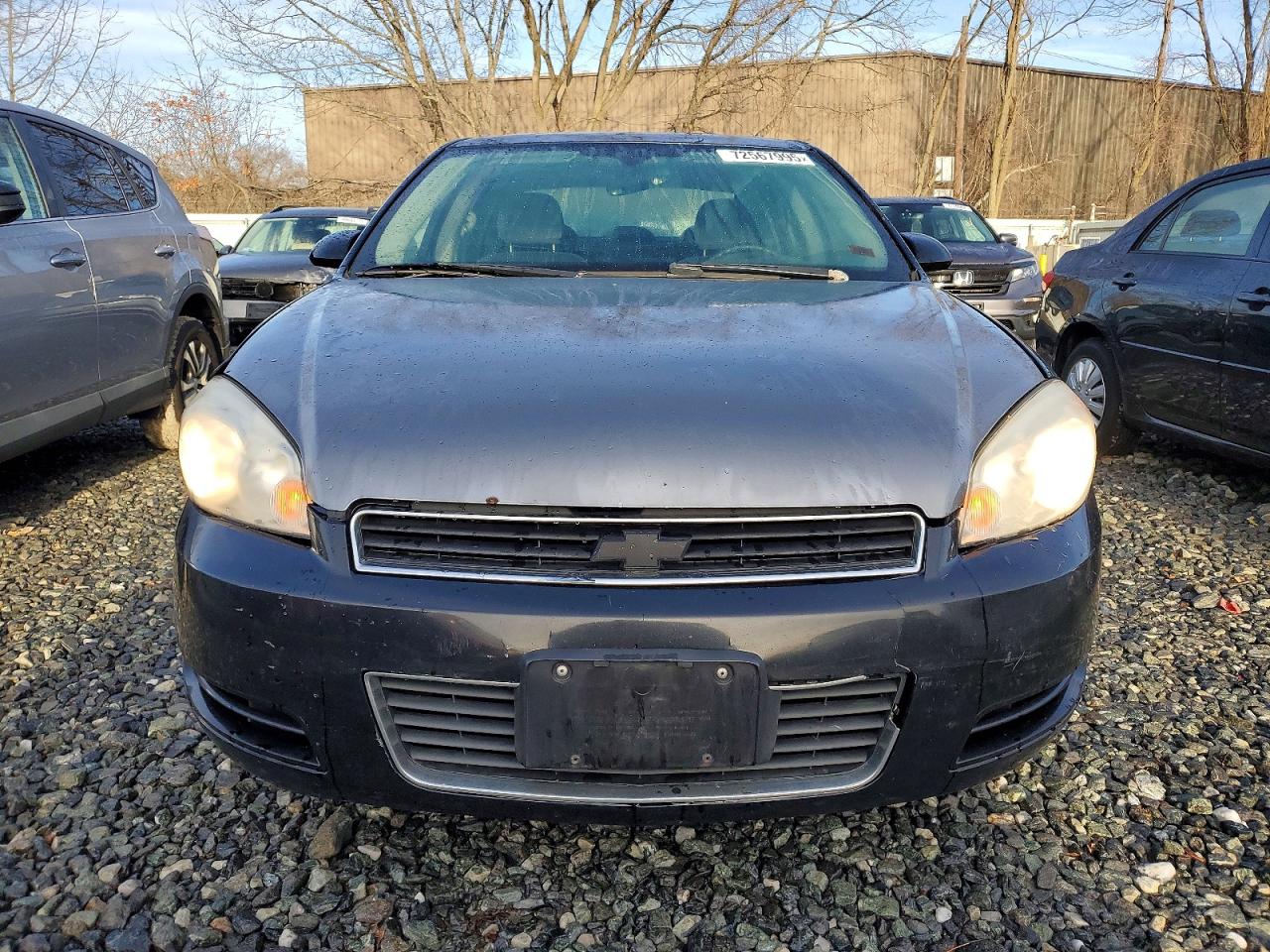 2007 Chevrolet Impala Ls Black vin: 2G1WB55K179161803