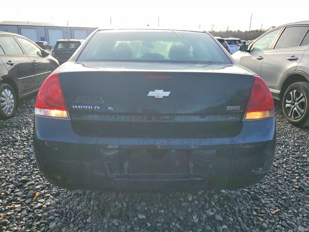 2007 Chevrolet Impala Ls Black vin: 2G1WB55K179161803