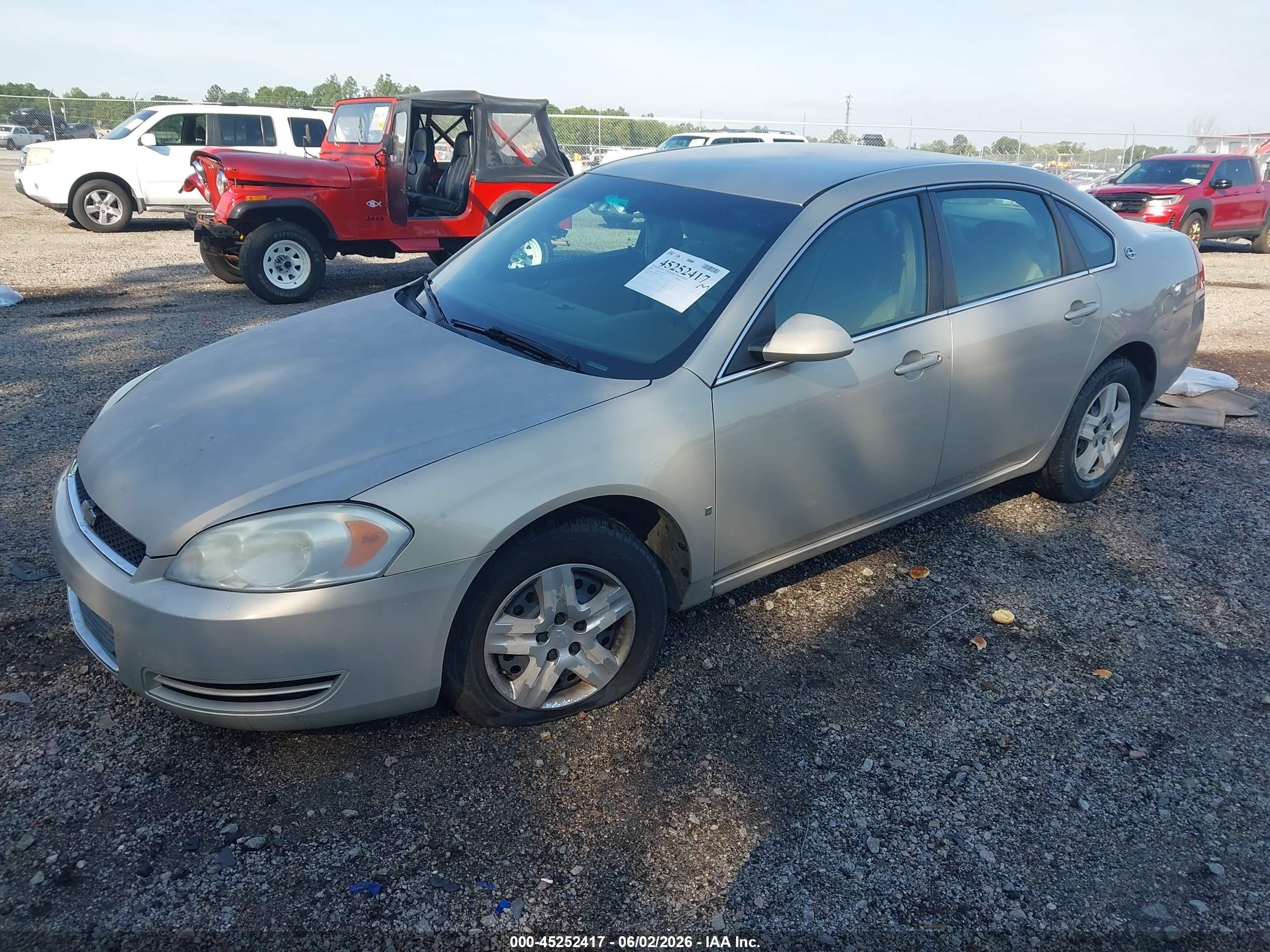 2008 Chevrolet Impala Ls Gray vin: 2G1WB55K181347728