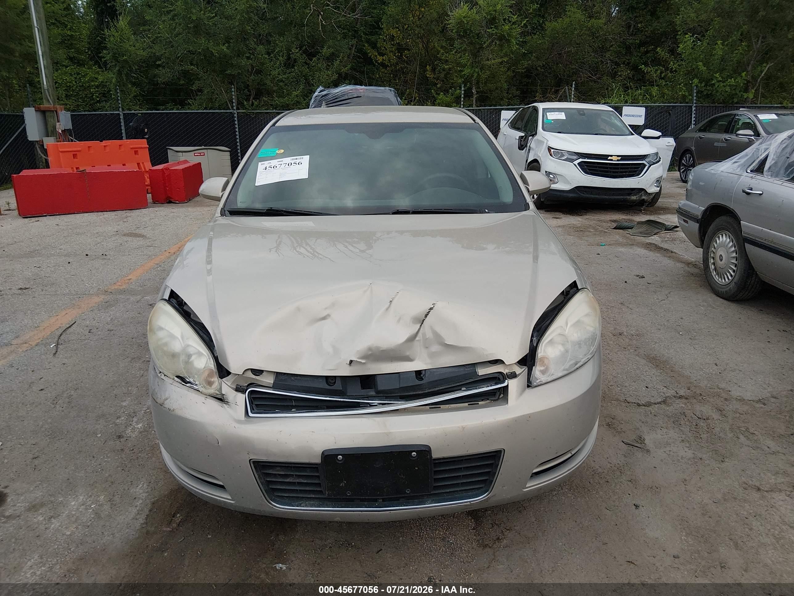 2008 Chevrolet Impala Ls Gold vin: 2G1WB55K281202715