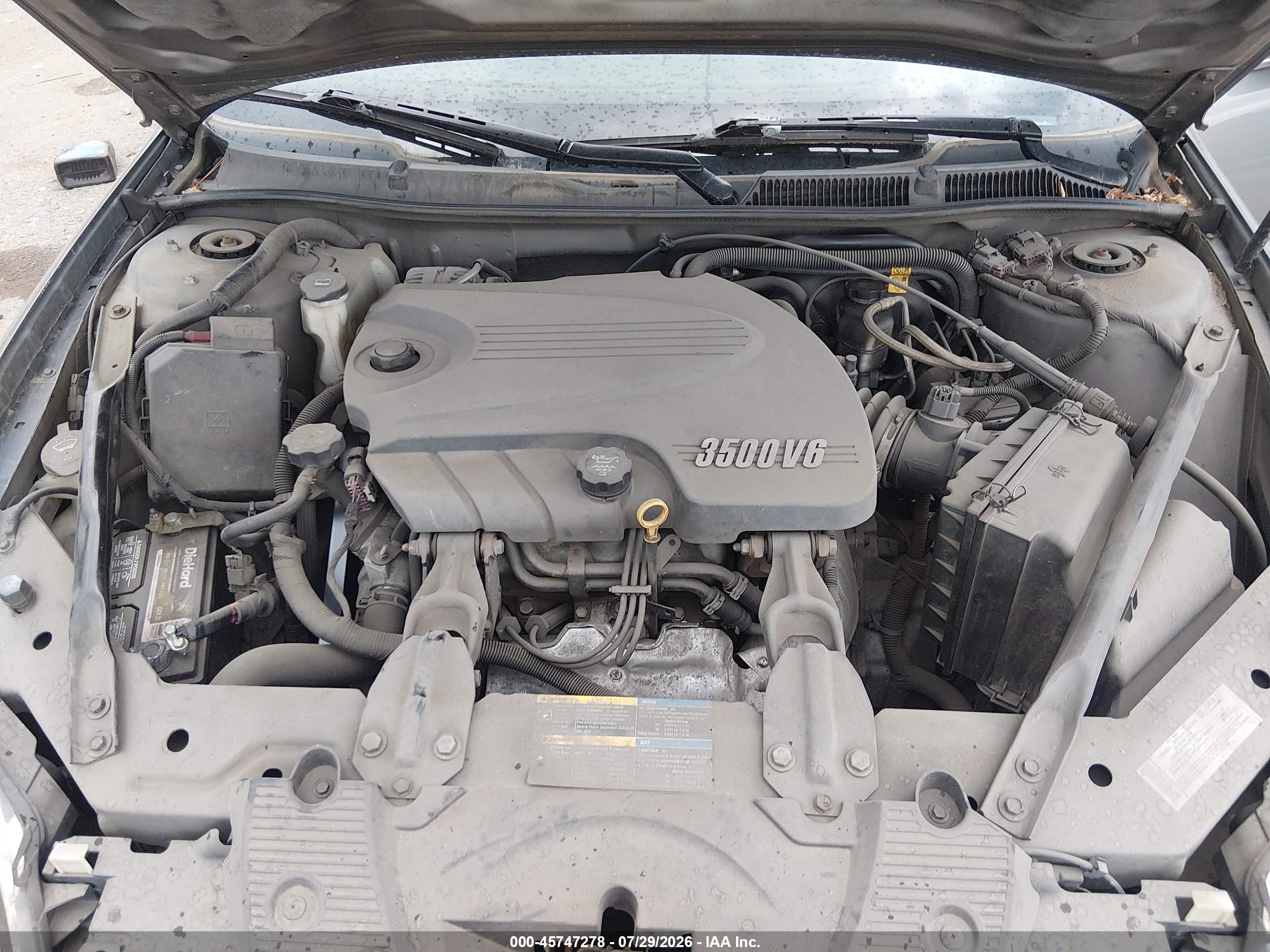2007 Chevrolet Impala Ls Gray vin: 2G1WB55K379318490