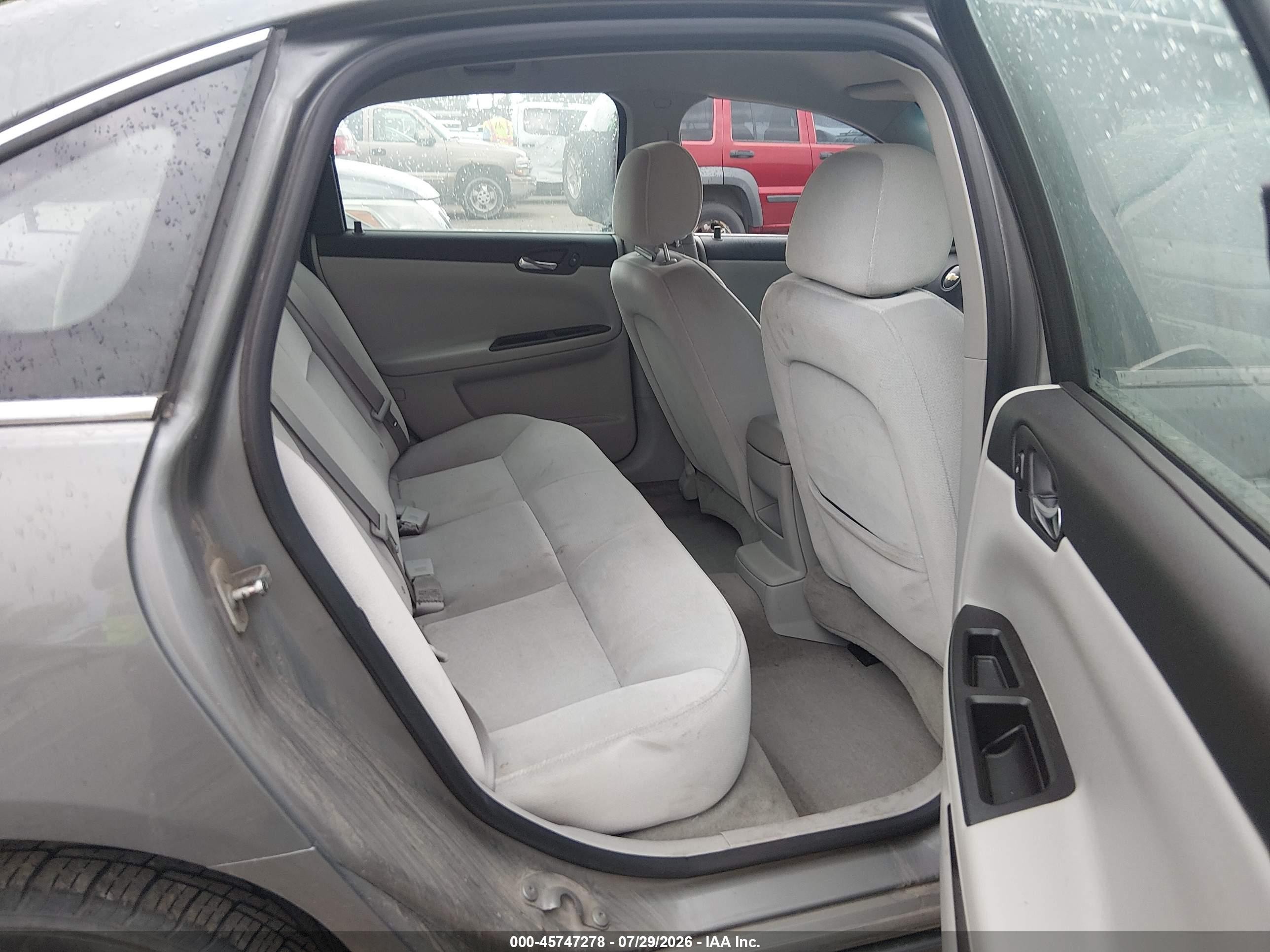 2007 Chevrolet Impala Ls Gray vin: 2G1WB55K379318490