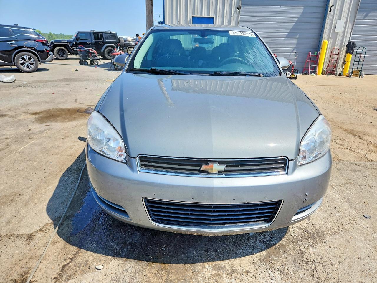 2008 Chevrolet Impala Ls Серый vin: 2G1WB55K389157513