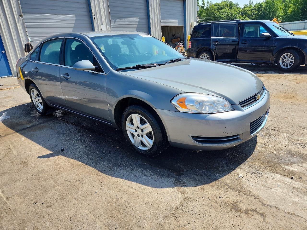 2008 Chevrolet Impala Ls Серый vin: 2G1WB55K389157513