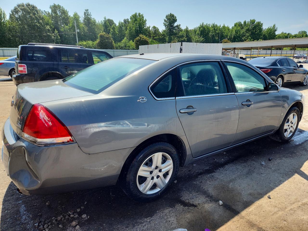 2008 Chevrolet Impala Ls Серый vin: 2G1WB55K389157513