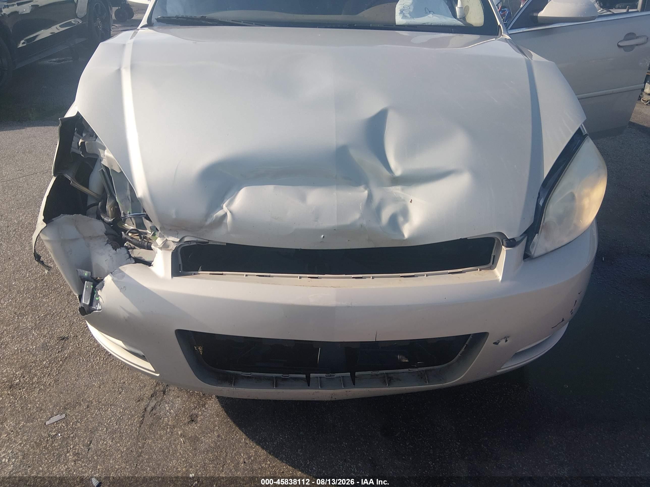 2008 Chevrolet Impala Ls Champagne vin: 2G1WB55K389286271