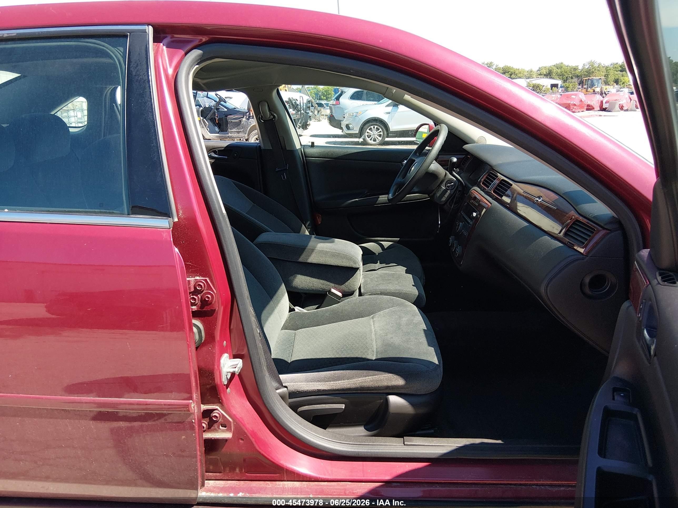 2006 Chevrolet Impala Ls Red vin: 2G1WB55K469167402