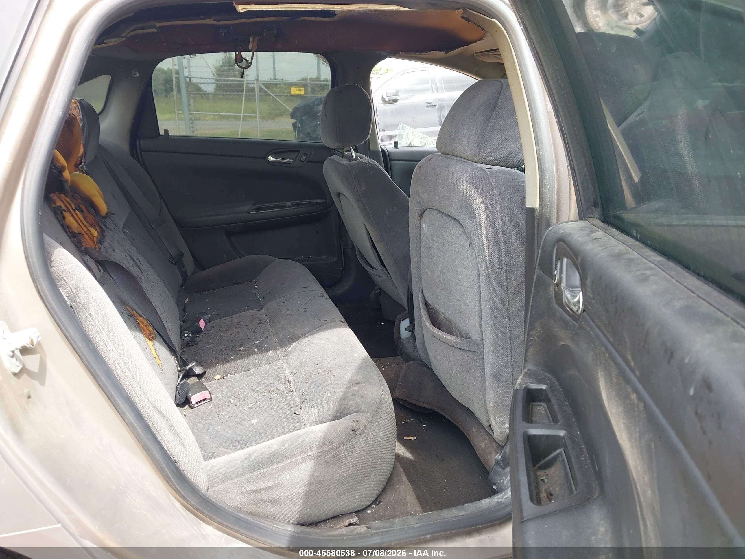 2007 Chevrolet Impala Ls Brown vin: 2G1WB55K479134580