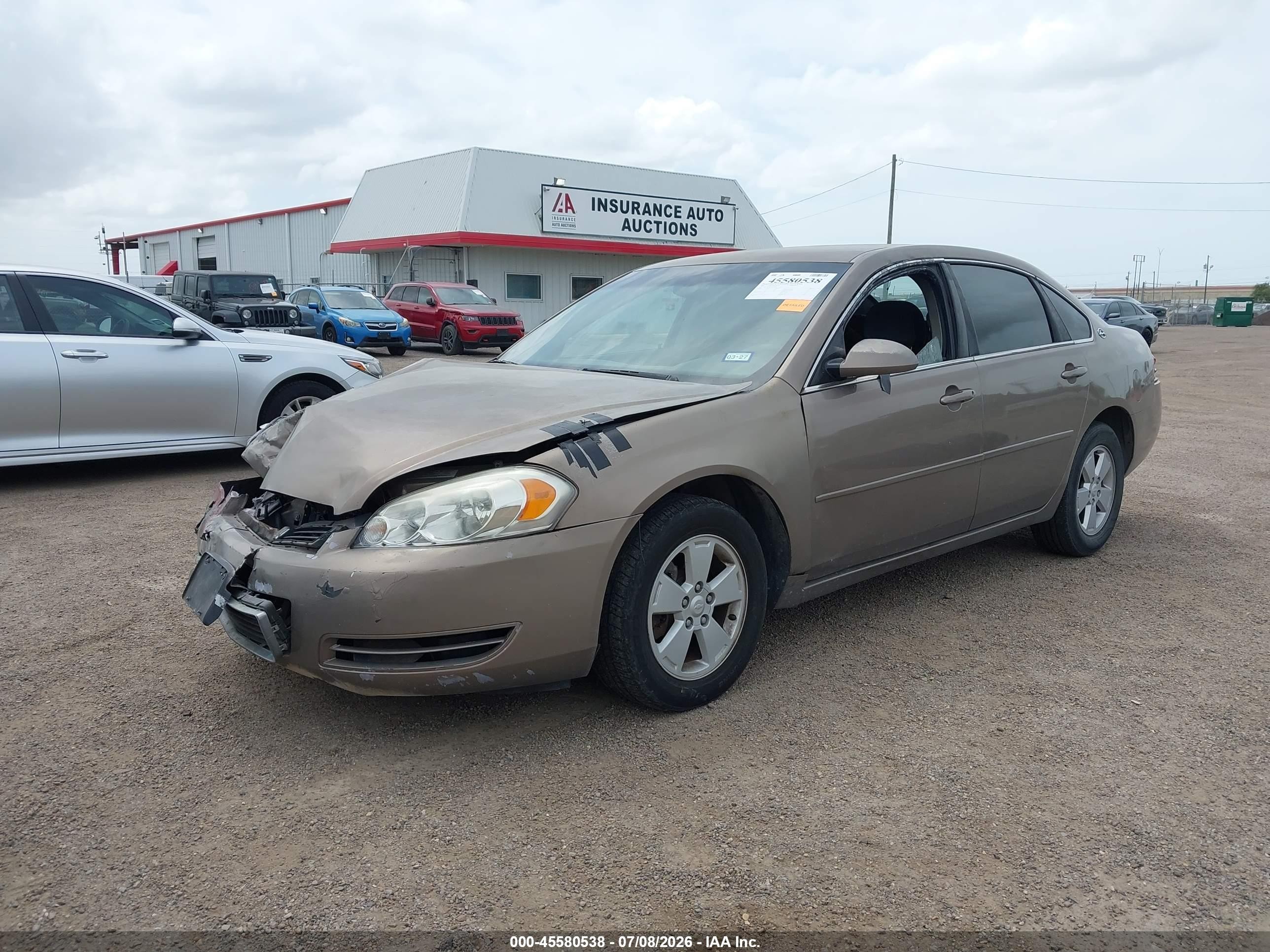 2007 Chevrolet Impala Ls Brown vin: 2G1WB55K479134580