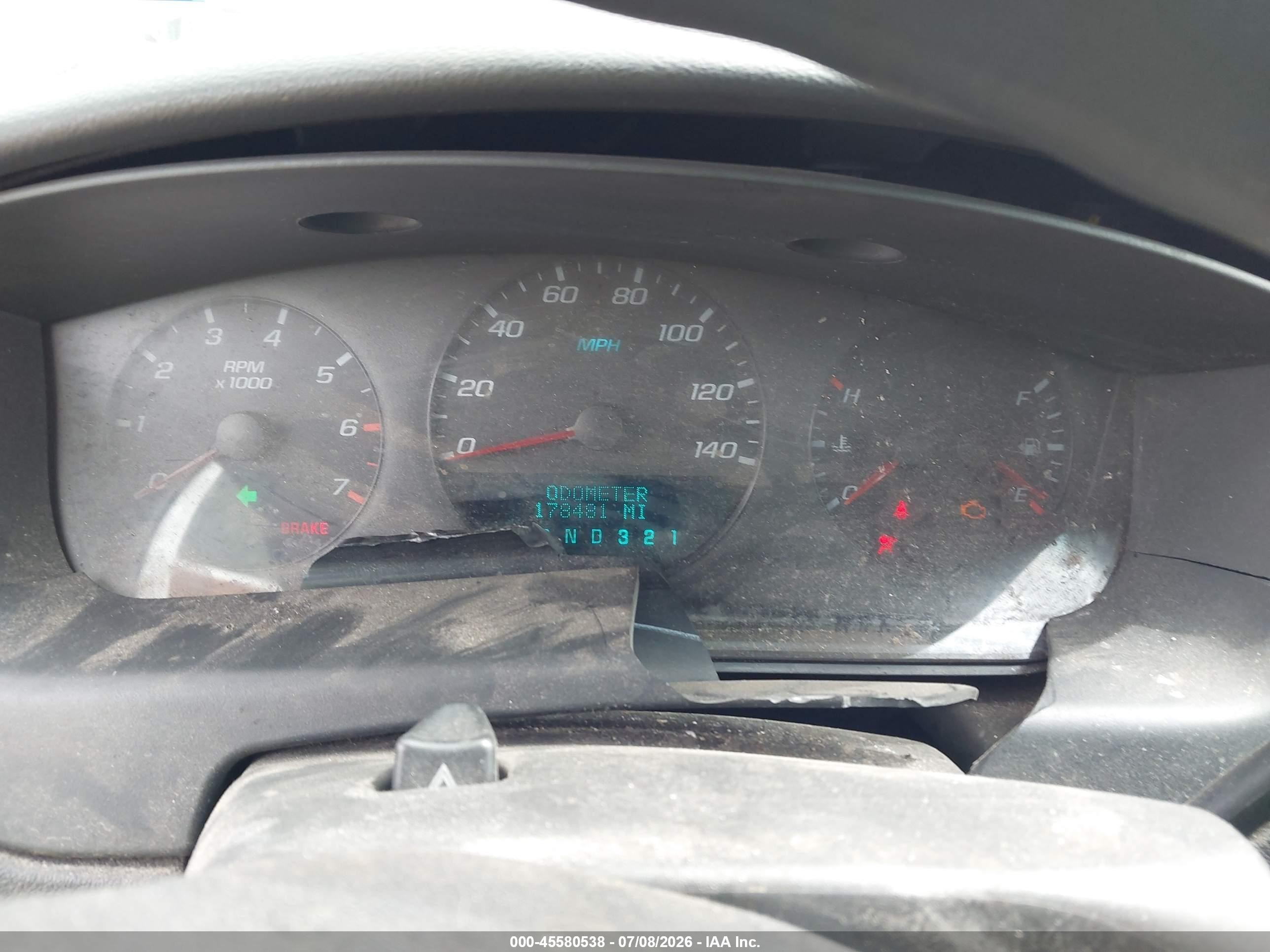 2007 Chevrolet Impala Ls Brown vin: 2G1WB55K479134580