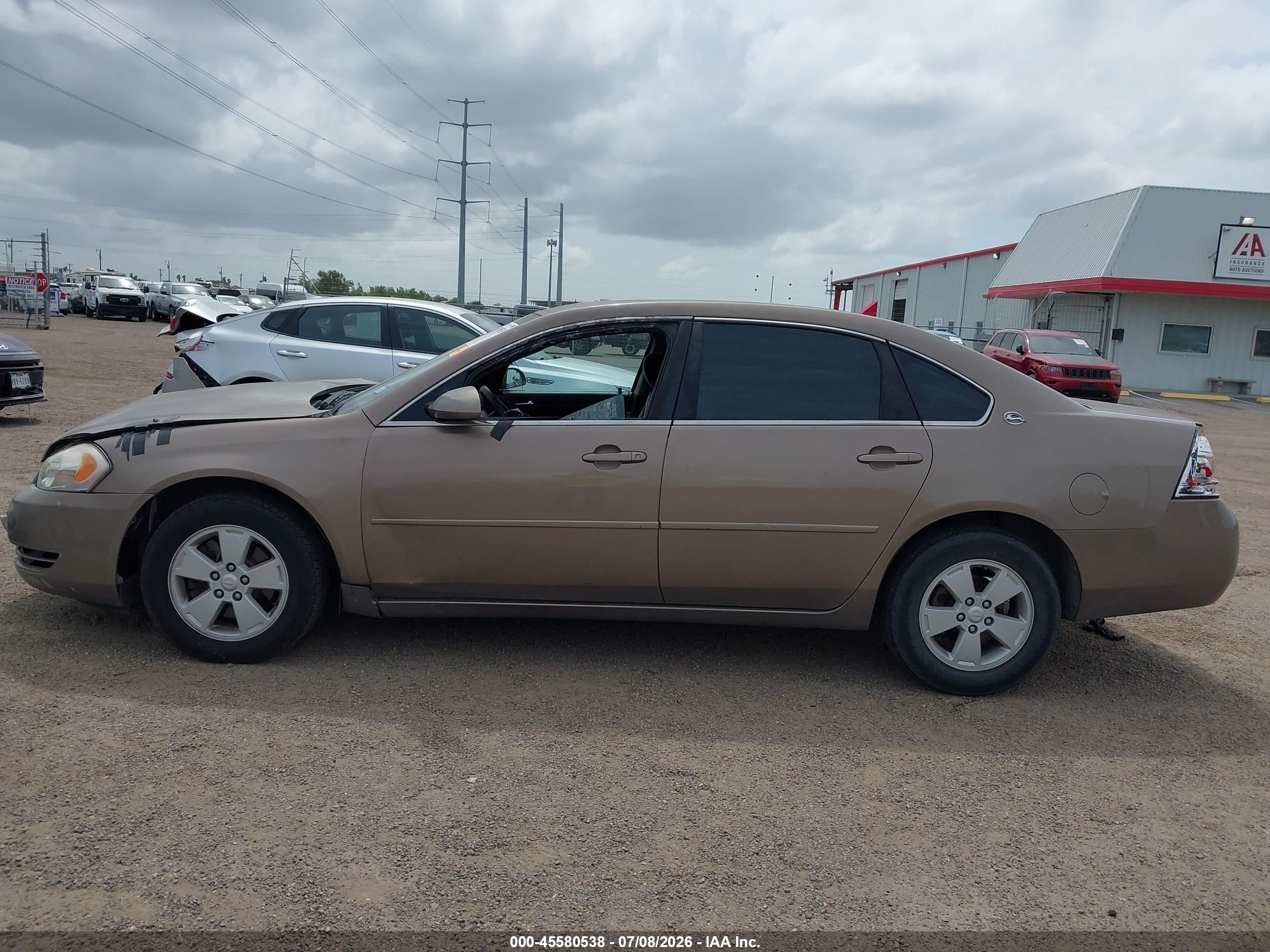2007 Chevrolet Impala Ls Brown vin: 2G1WB55K479134580