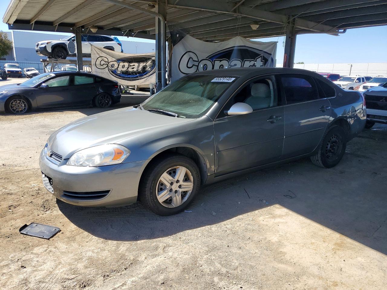 2007 Chevrolet Impala Ls Серый vin: 2G1WB55K579135897