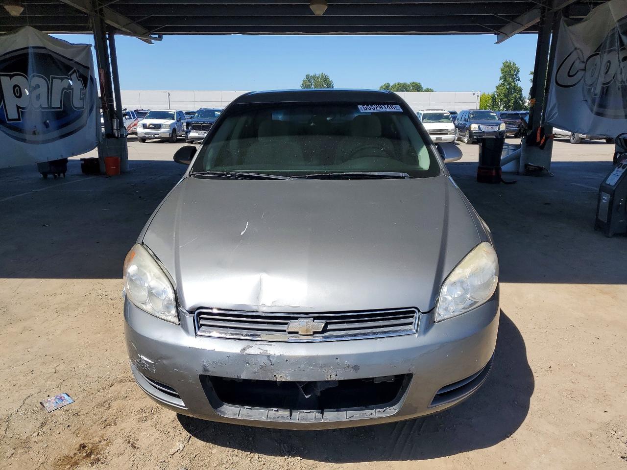 2007 Chevrolet Impala Ls Серый vin: 2G1WB55K579135897