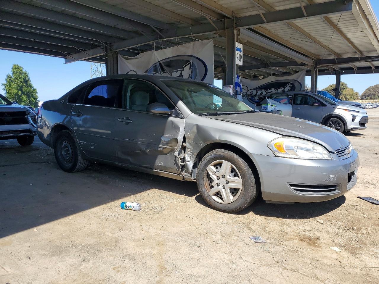 2007 Chevrolet Impala Ls Серый vin: 2G1WB55K579135897