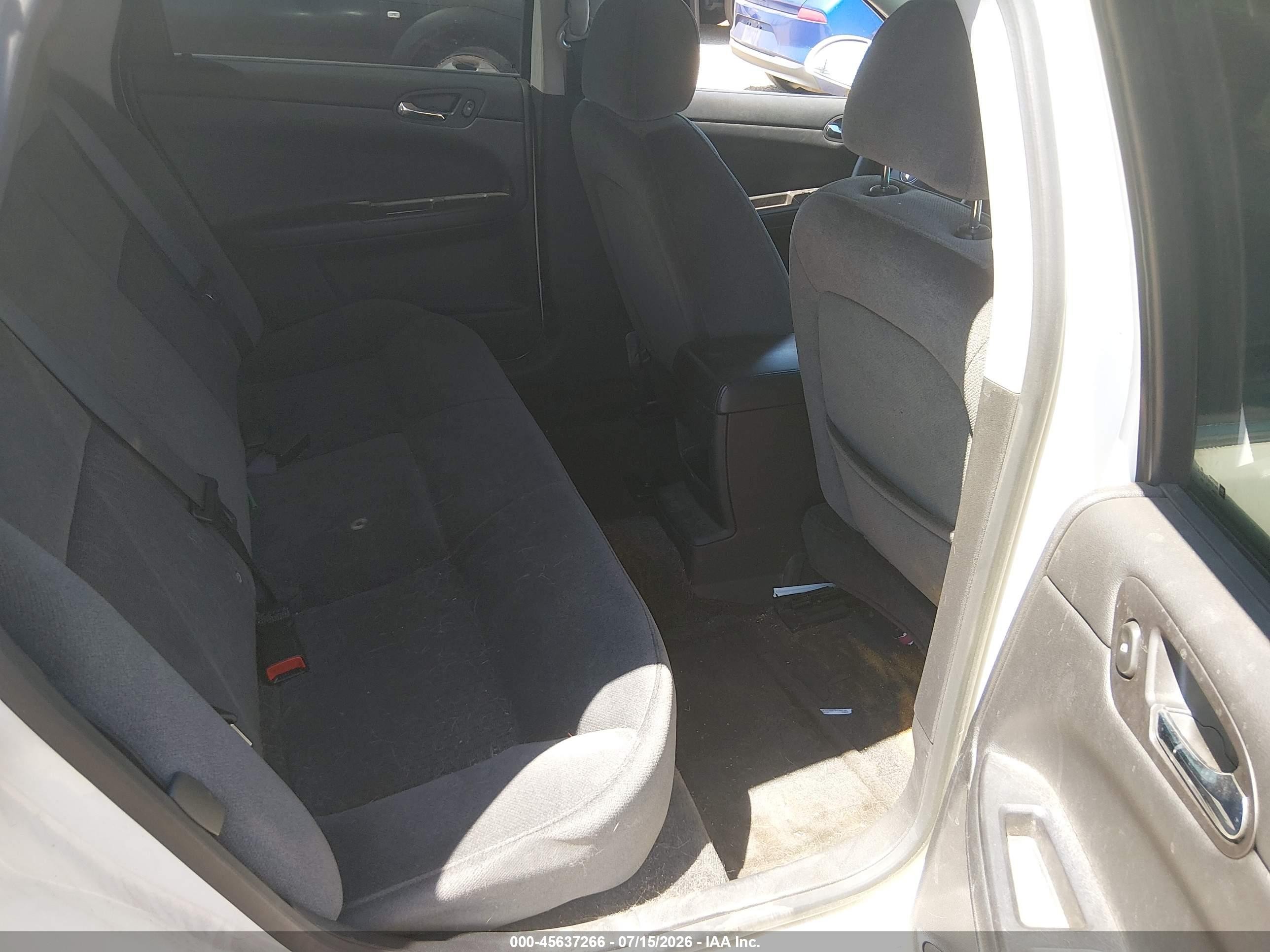 2007 Chevrolet Impala Ls White vin: 2G1WB55K579407395