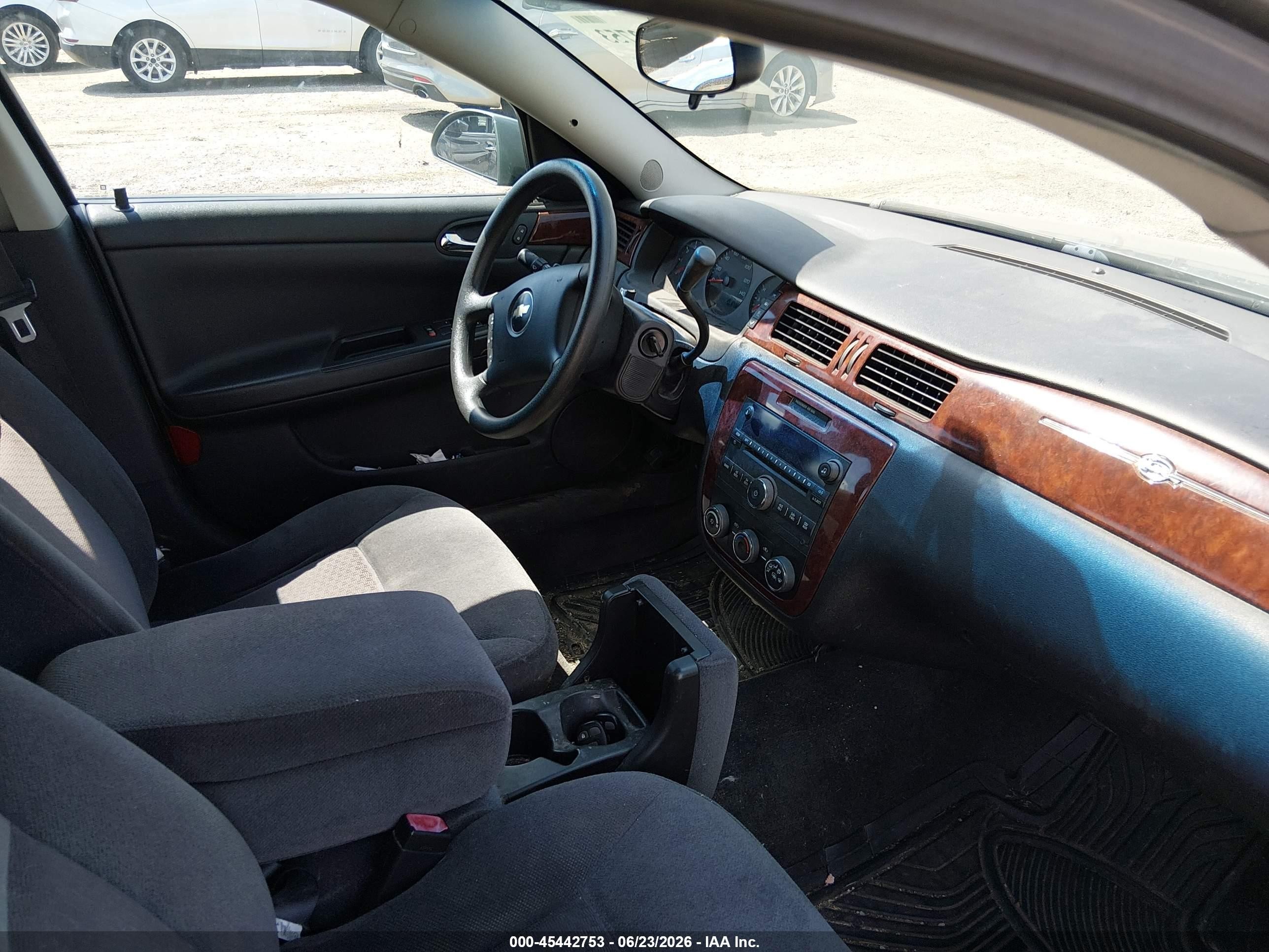 2007 Chevrolet Impala Ls Серый vin: 2G1WB55K779400187