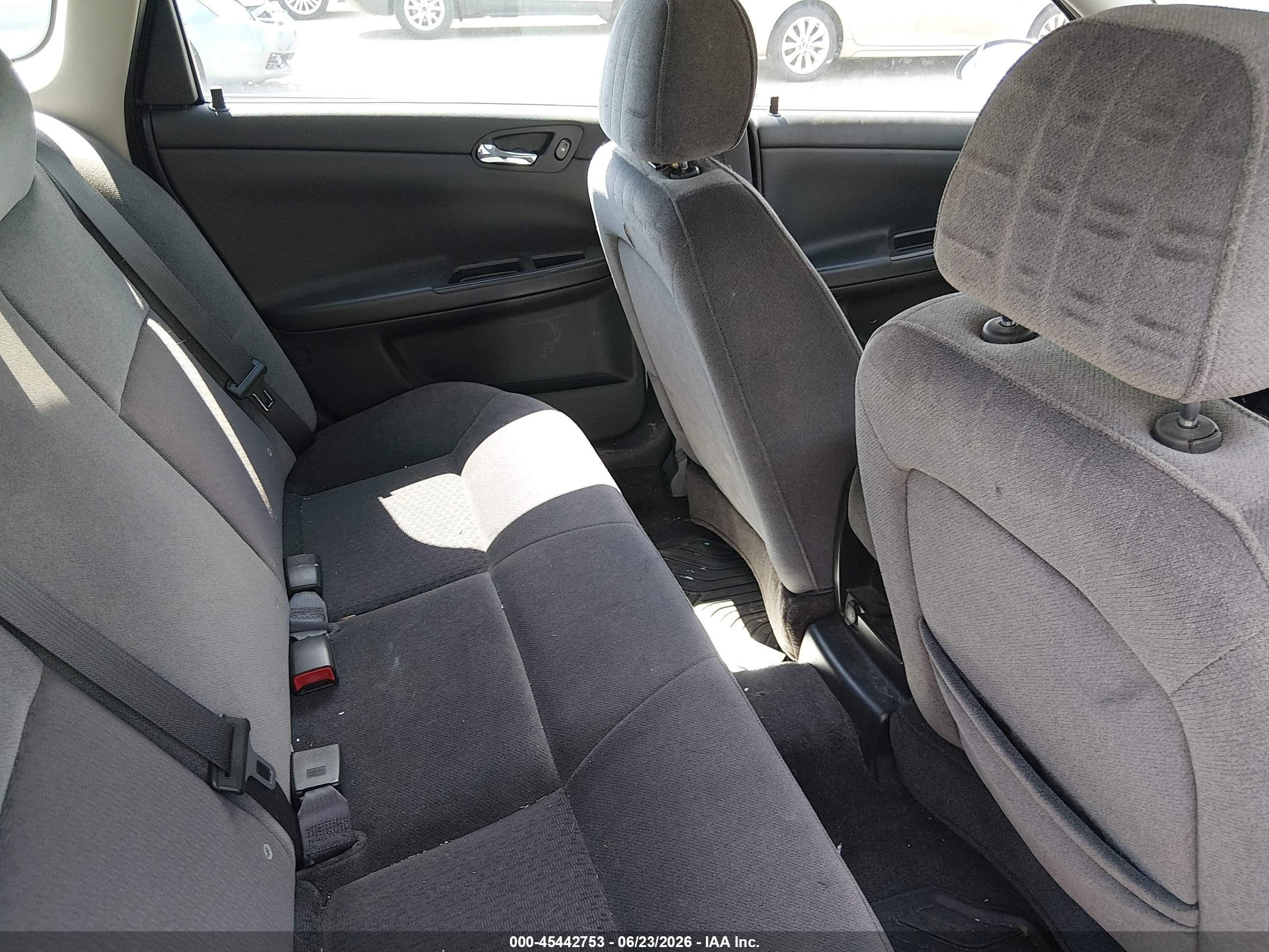 2007 Chevrolet Impala Ls Серый vin: 2G1WB55K779400187