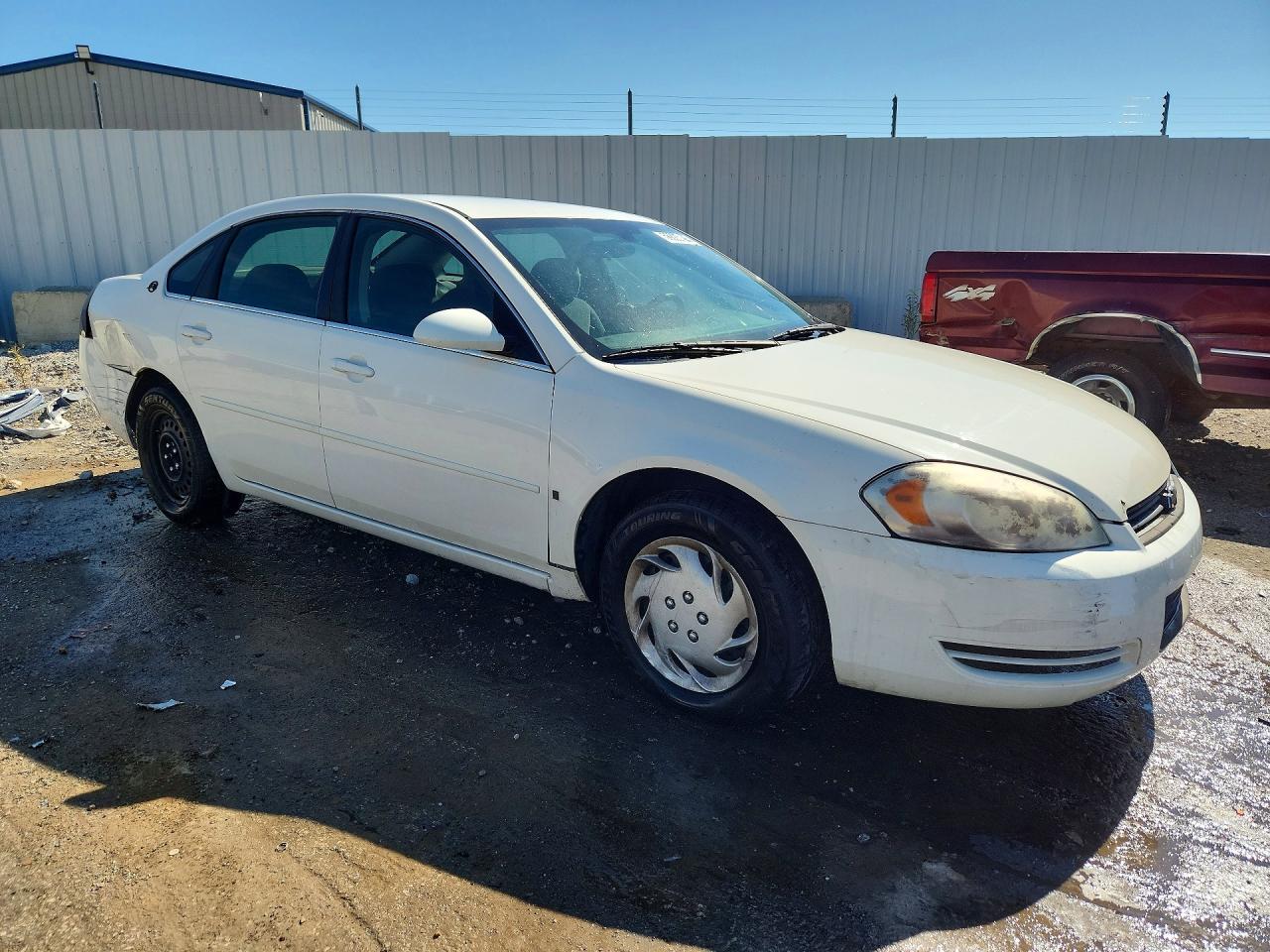 2007 Chevrolet Impala Ls White vin: 2G1WB55K879248842