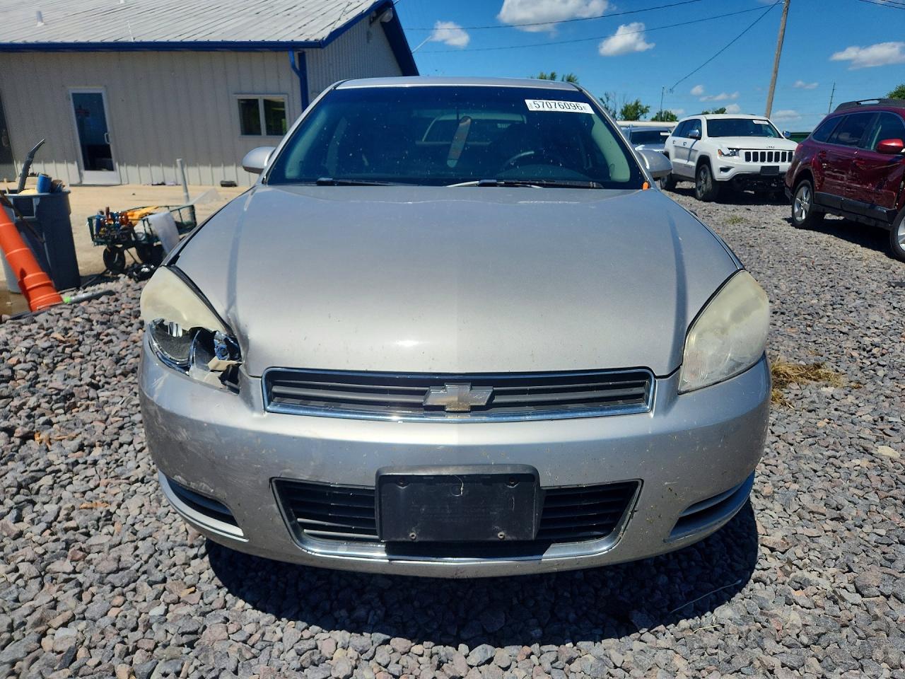 2008 Chevrolet Impala Ls Silver vin: 2G1WB55K889186117