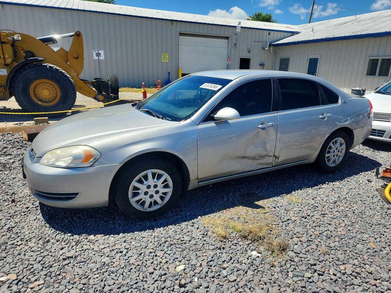 2008 Chevrolet Impala Ls Silver vin: 2G1WB55K889186117