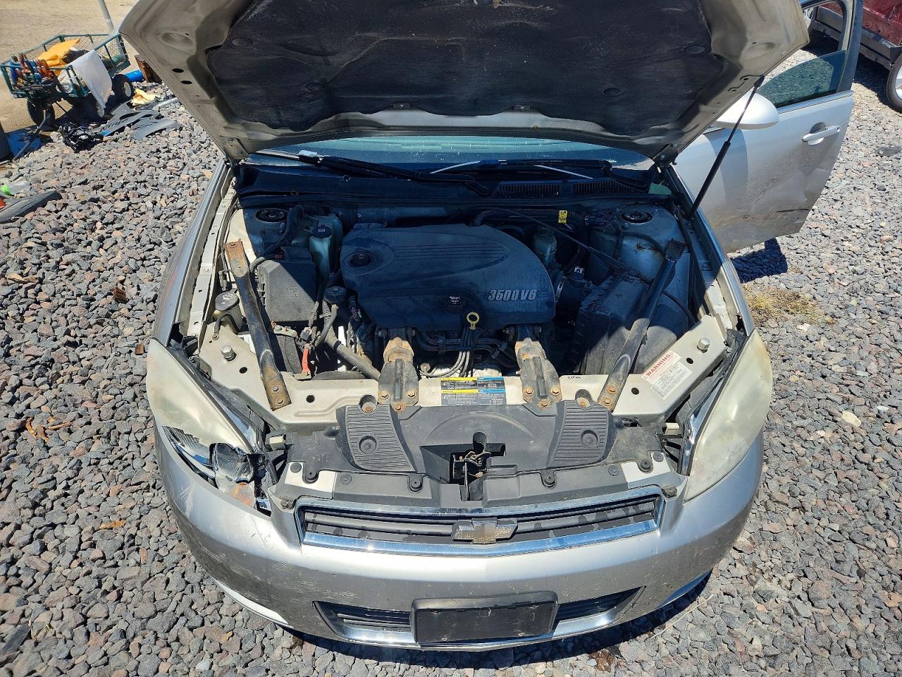 2008 Chevrolet Impala Ls Silver vin: 2G1WB55K889186117
