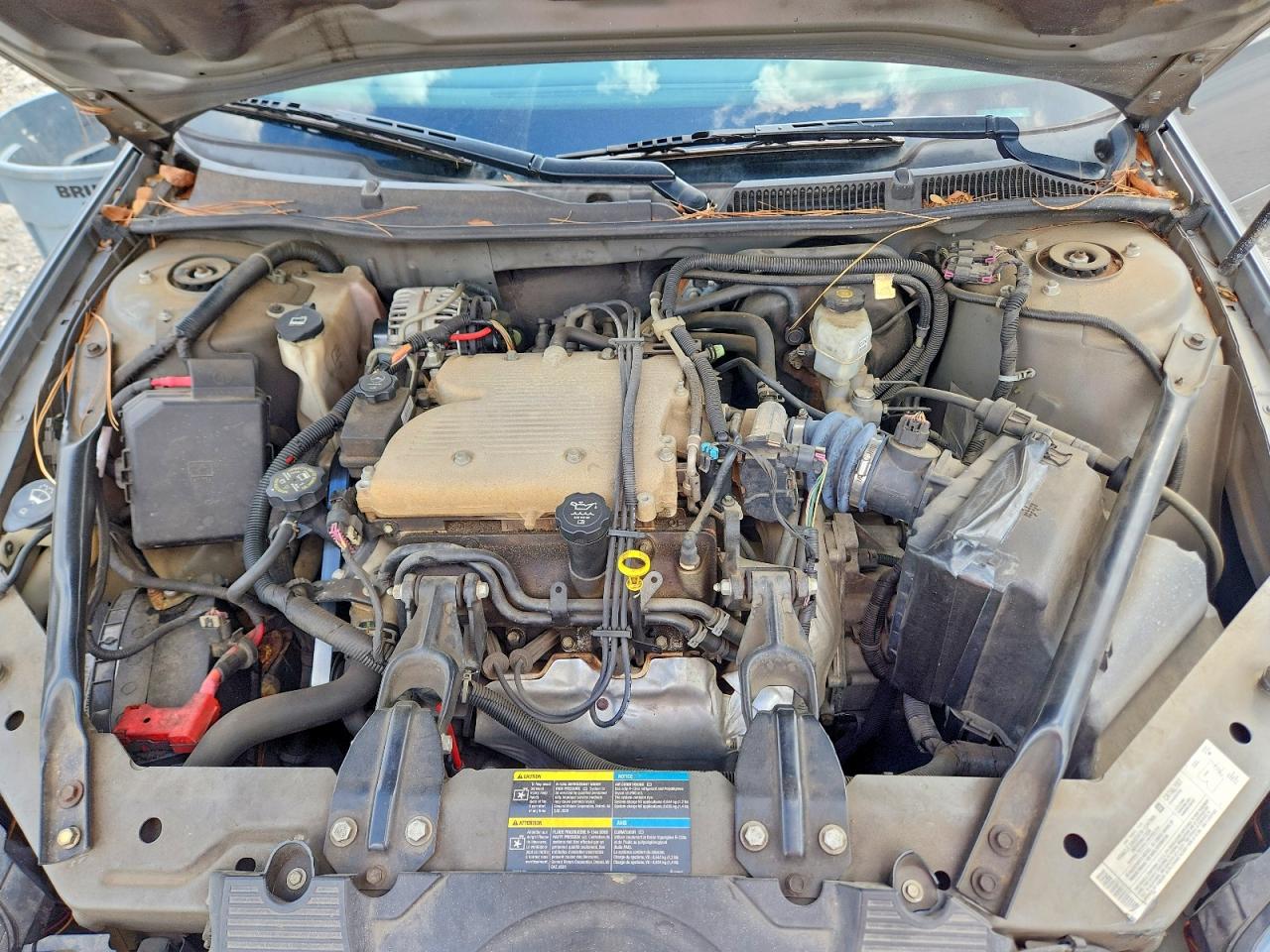 2006 Chevrolet Impala Ls Gray vin: 2G1WB55K969248105