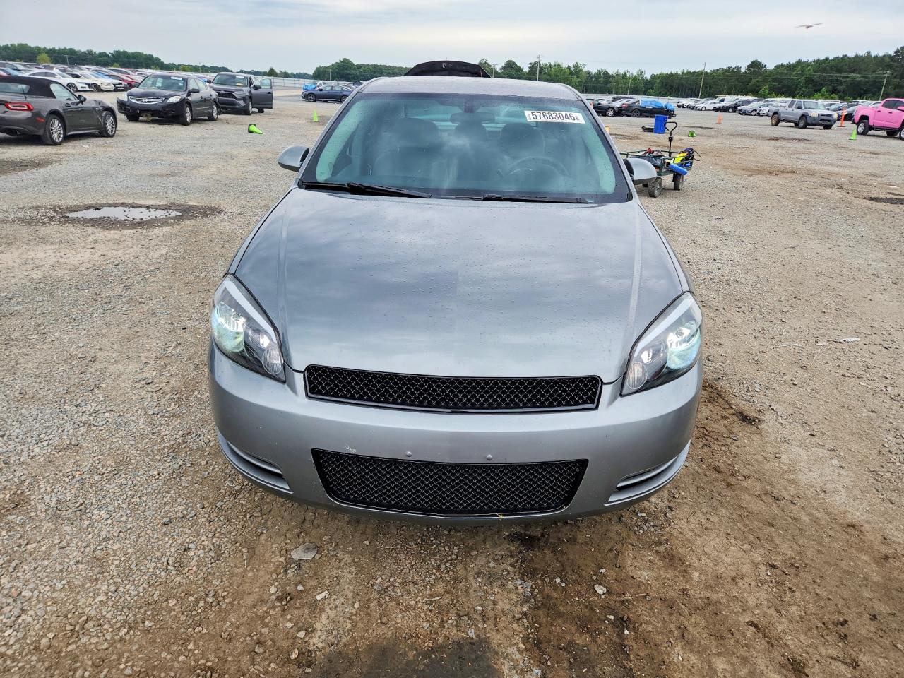 2007 Chevrolet Impala Ls Gray vin: 2G1WB55K979123817