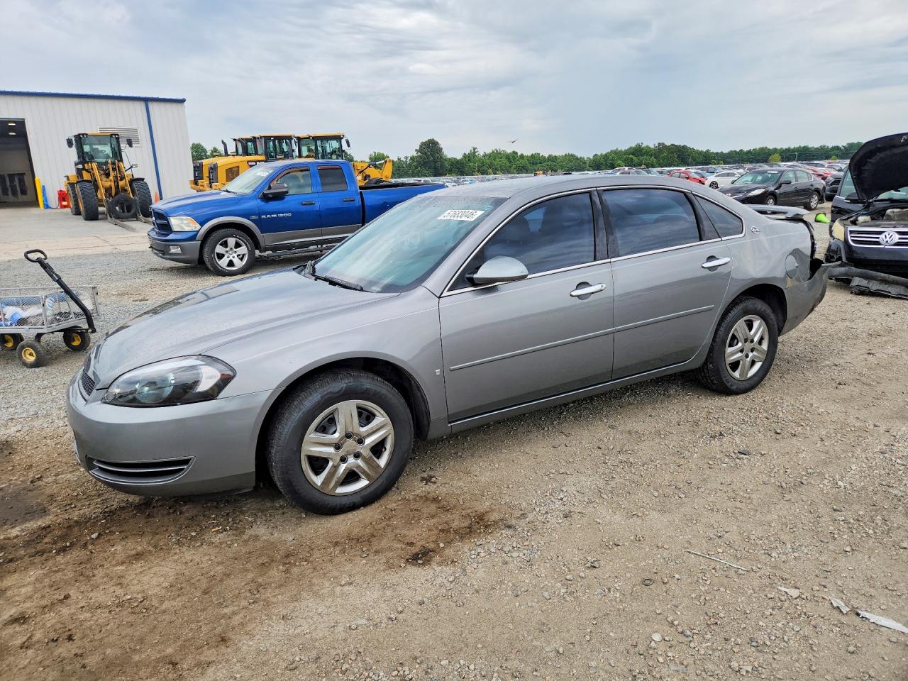 2007 Chevrolet Impala Ls Gray vin: 2G1WB55K979123817