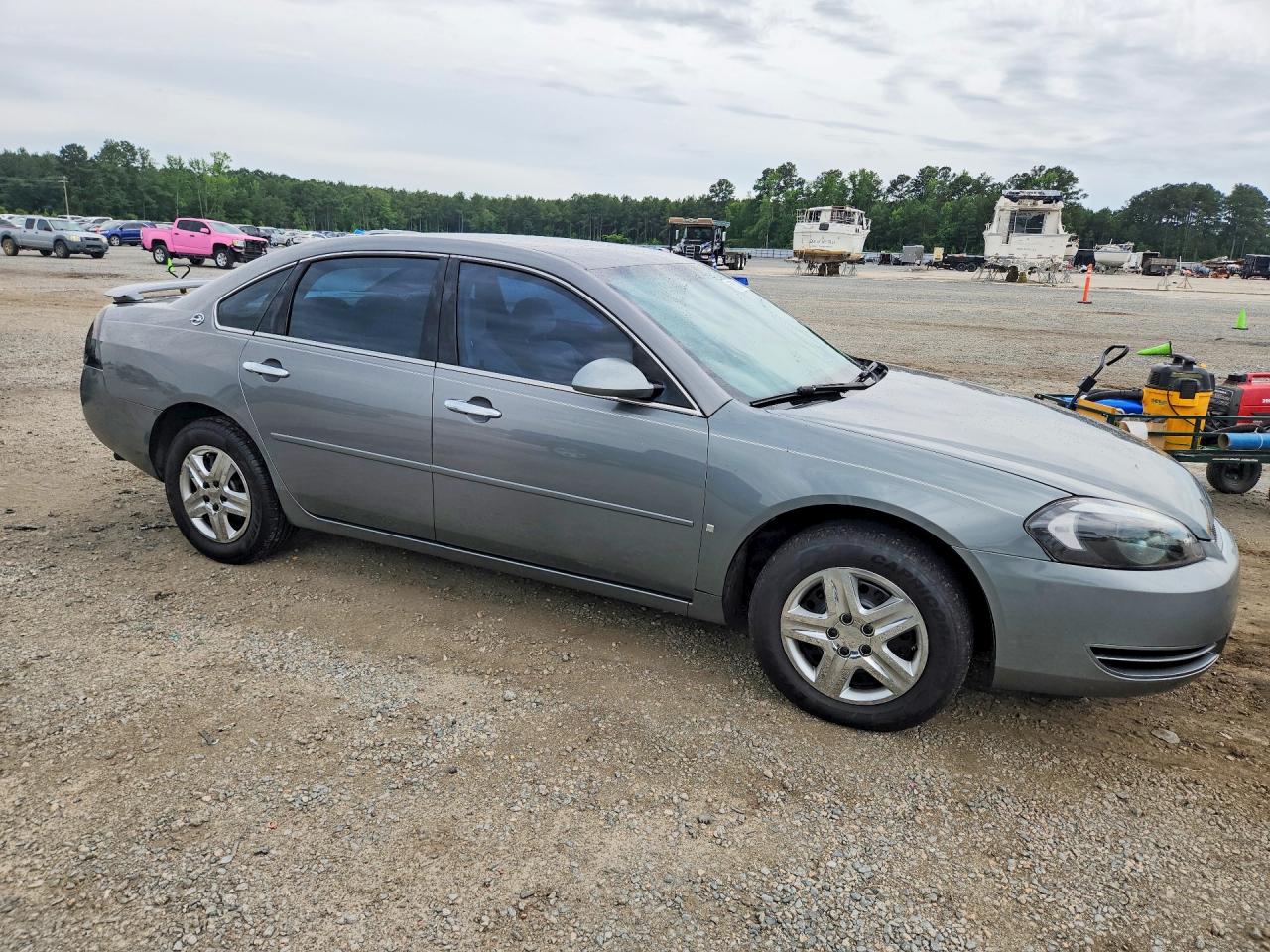 2007 Chevrolet Impala Ls Gray vin: 2G1WB55K979123817