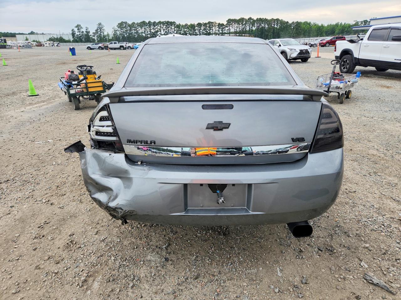 2007 Chevrolet Impala Ls Gray vin: 2G1WB55K979123817