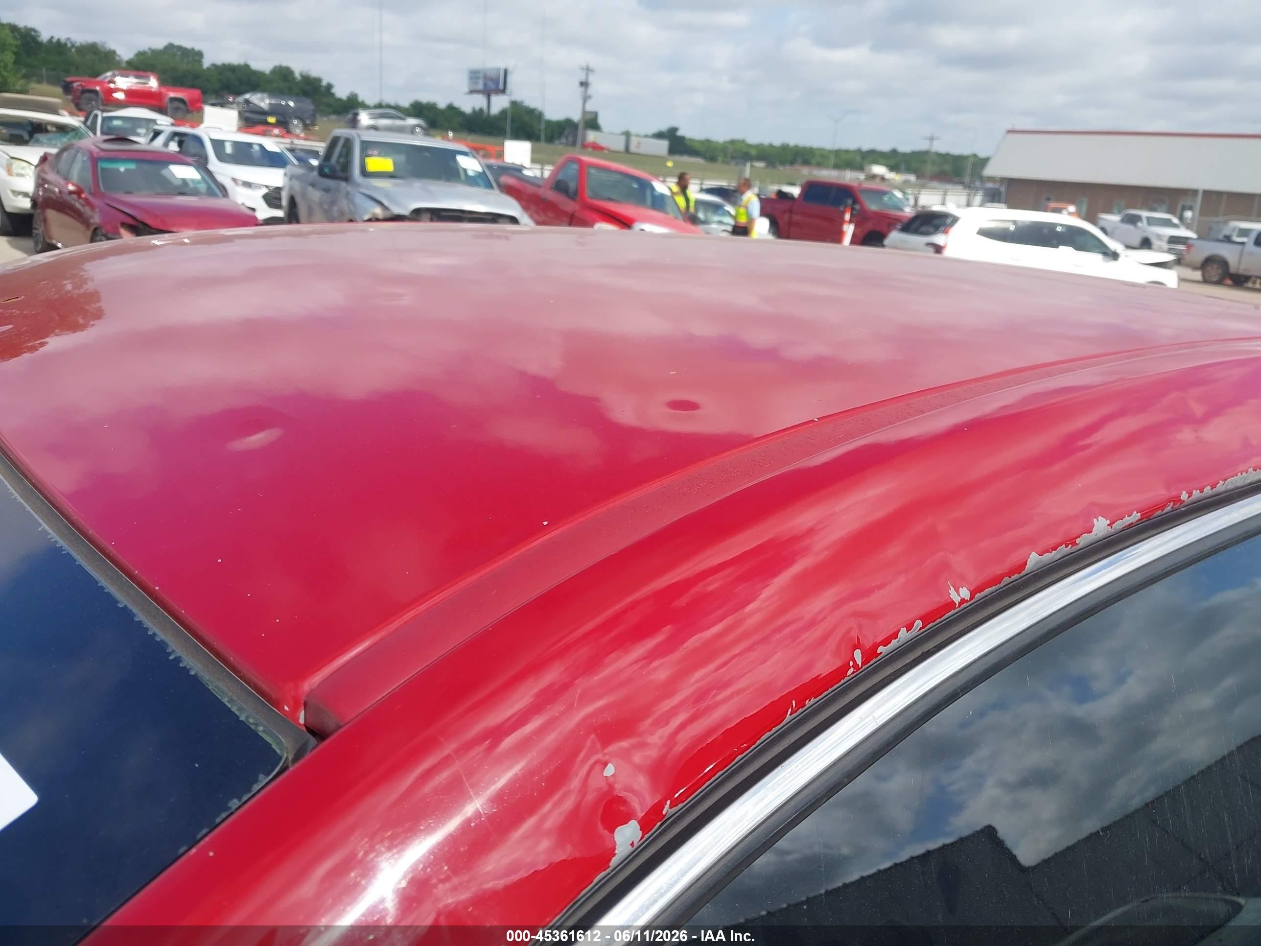 2007 Chevrolet Impala Ls Red vin: 2G1WB55K979126023