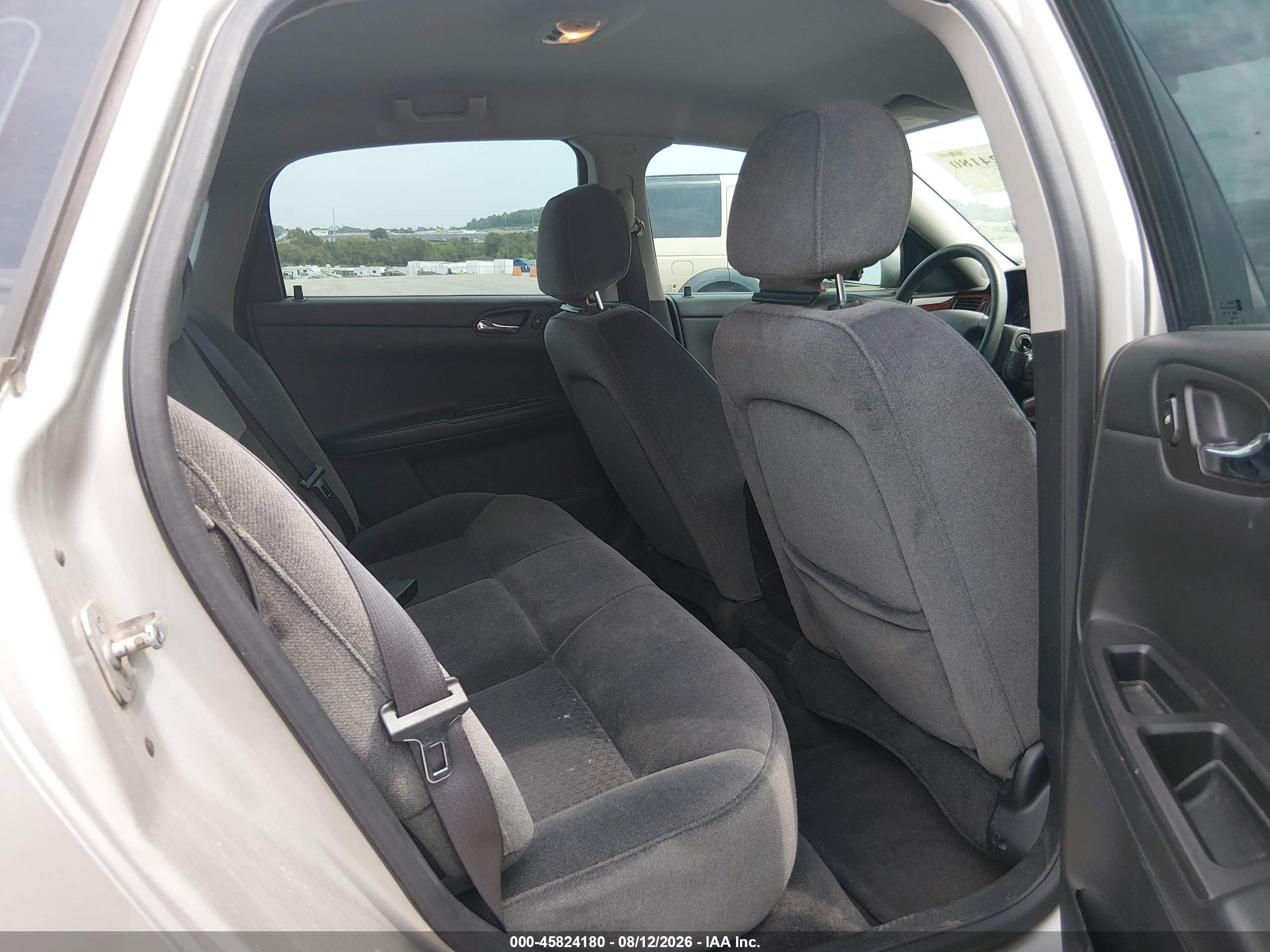 2008 Chevrolet Impala Ls Silver vin: 2G1WB55K989198759