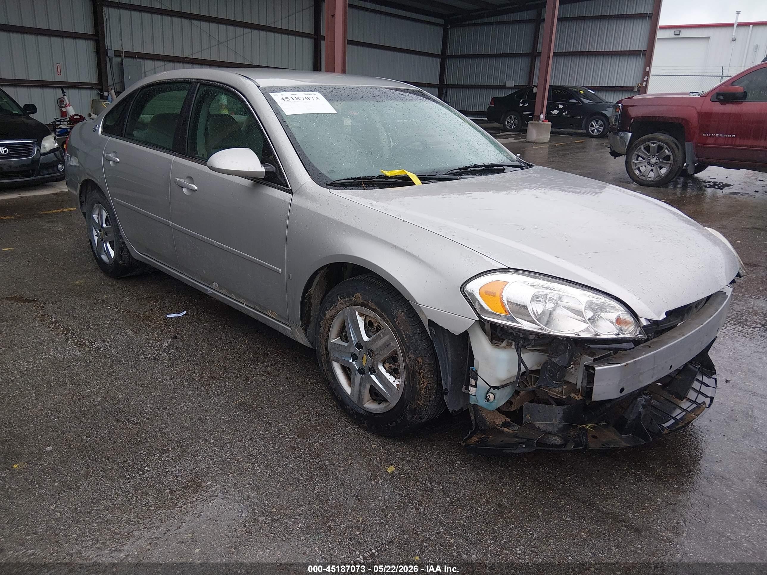 2007 Chevrolet Impala Ls Silver vin: 2G1WB55KX79349901