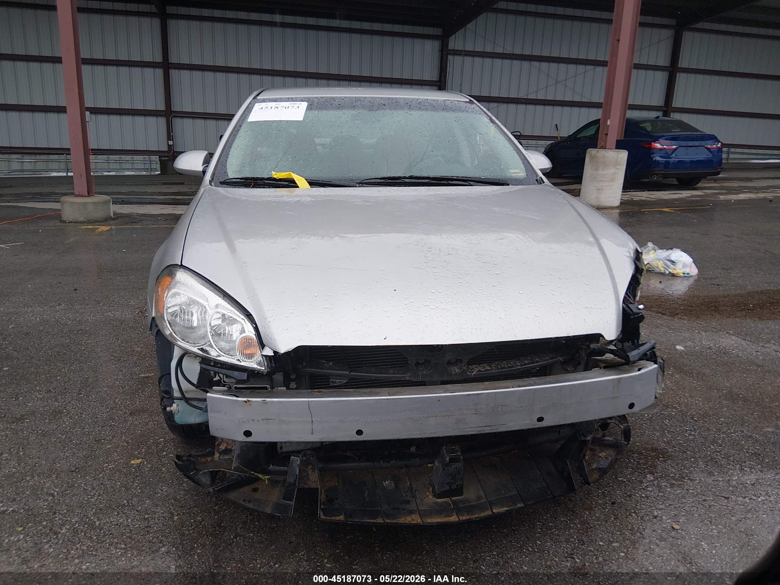 2007 Chevrolet Impala Ls Серебряный vin: 2G1WB55KX79349901