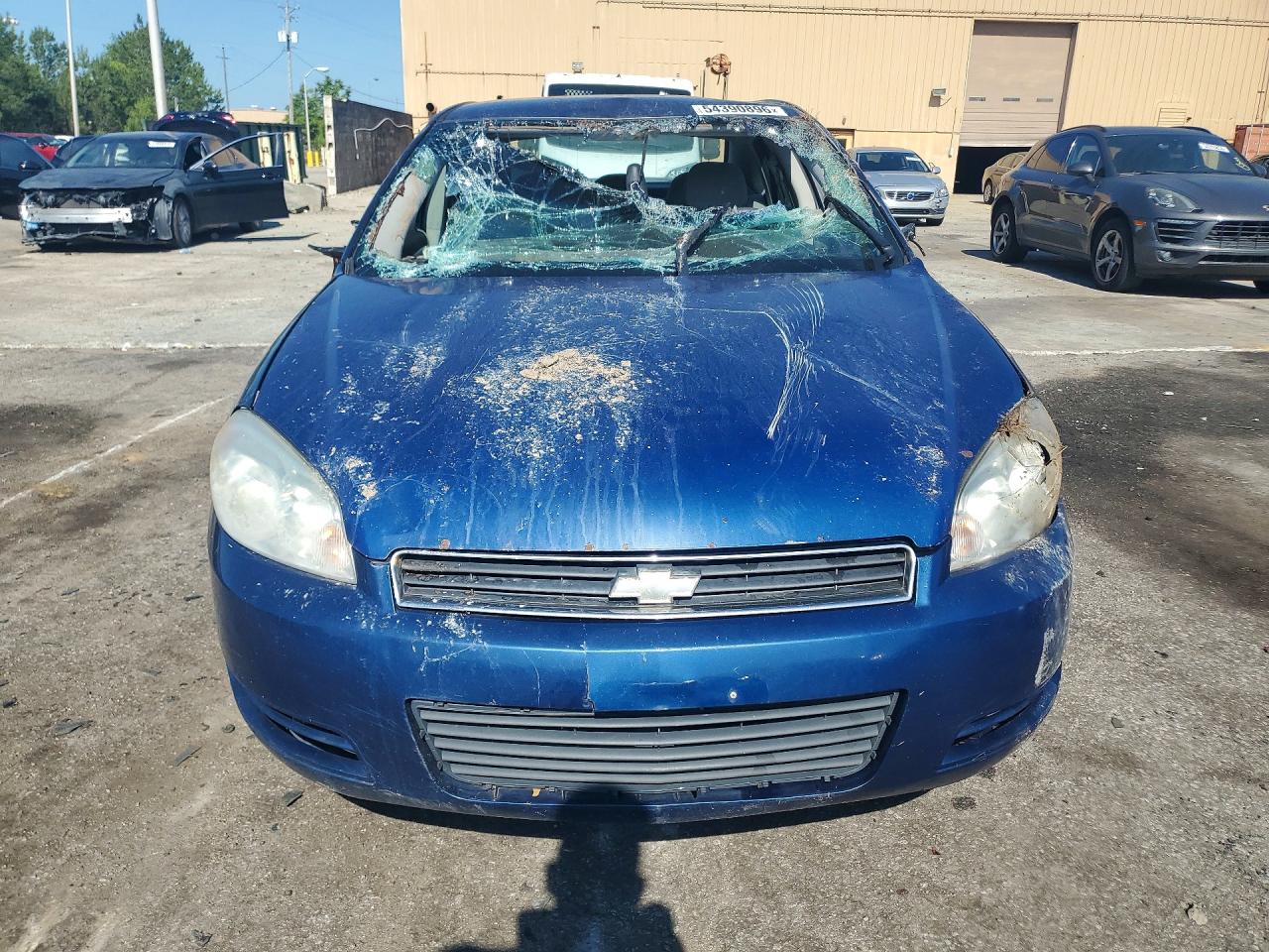 2008 Chevrolet Impala Ls Blue vin: 2G1WB55KX81273838