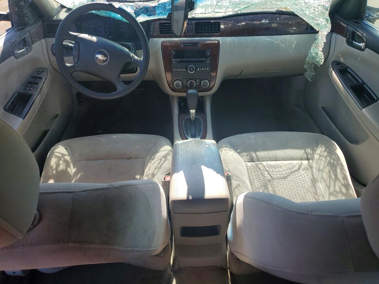 2008 Chevrolet Impala Ls Blue vin: 2G1WB55KX81273838