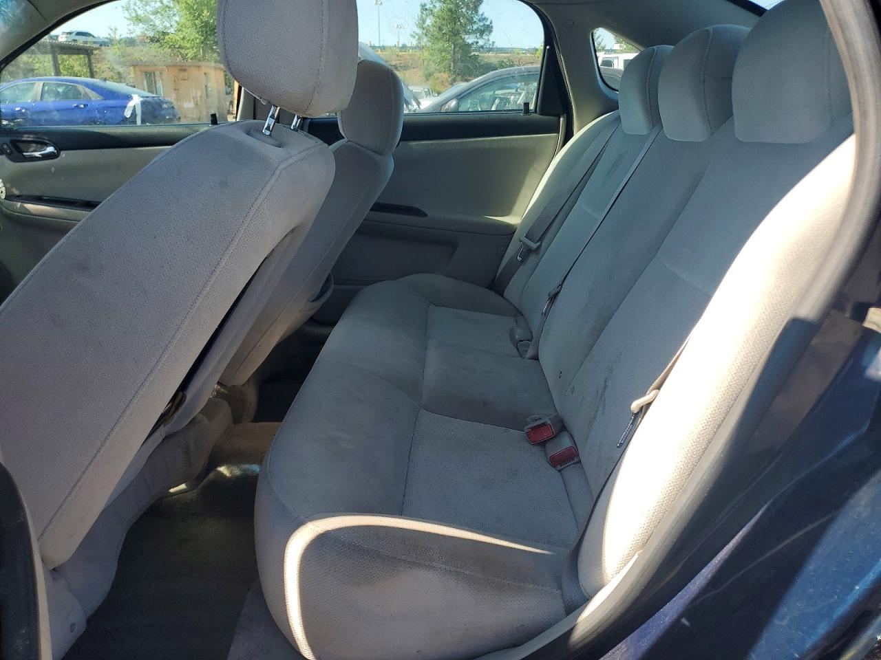 2008 Chevrolet Impala Ls Blue vin: 2G1WB55KX81273838