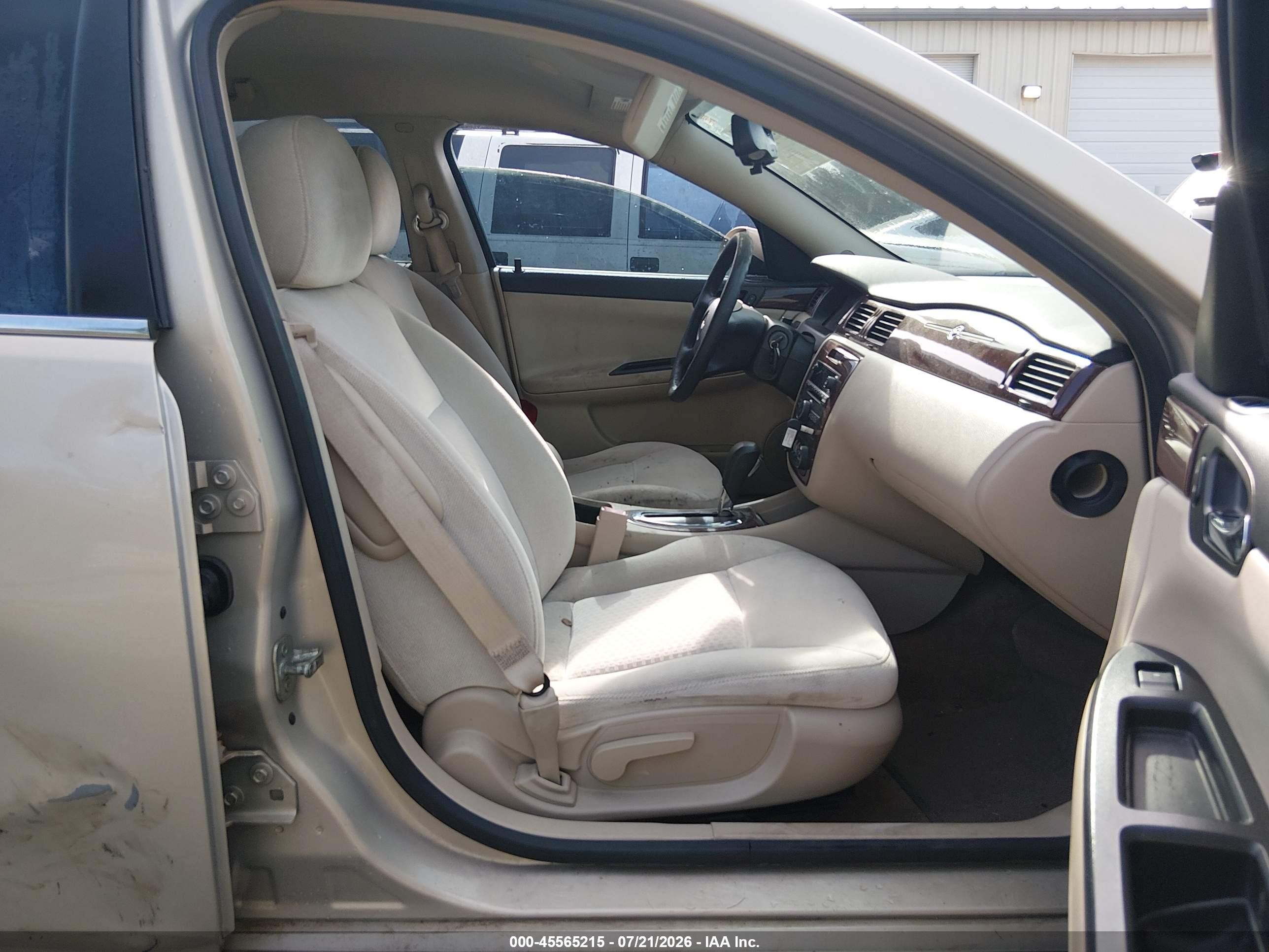 2009 Chevrolet Impala Ls Tan vin: 2G1WB57K091116222