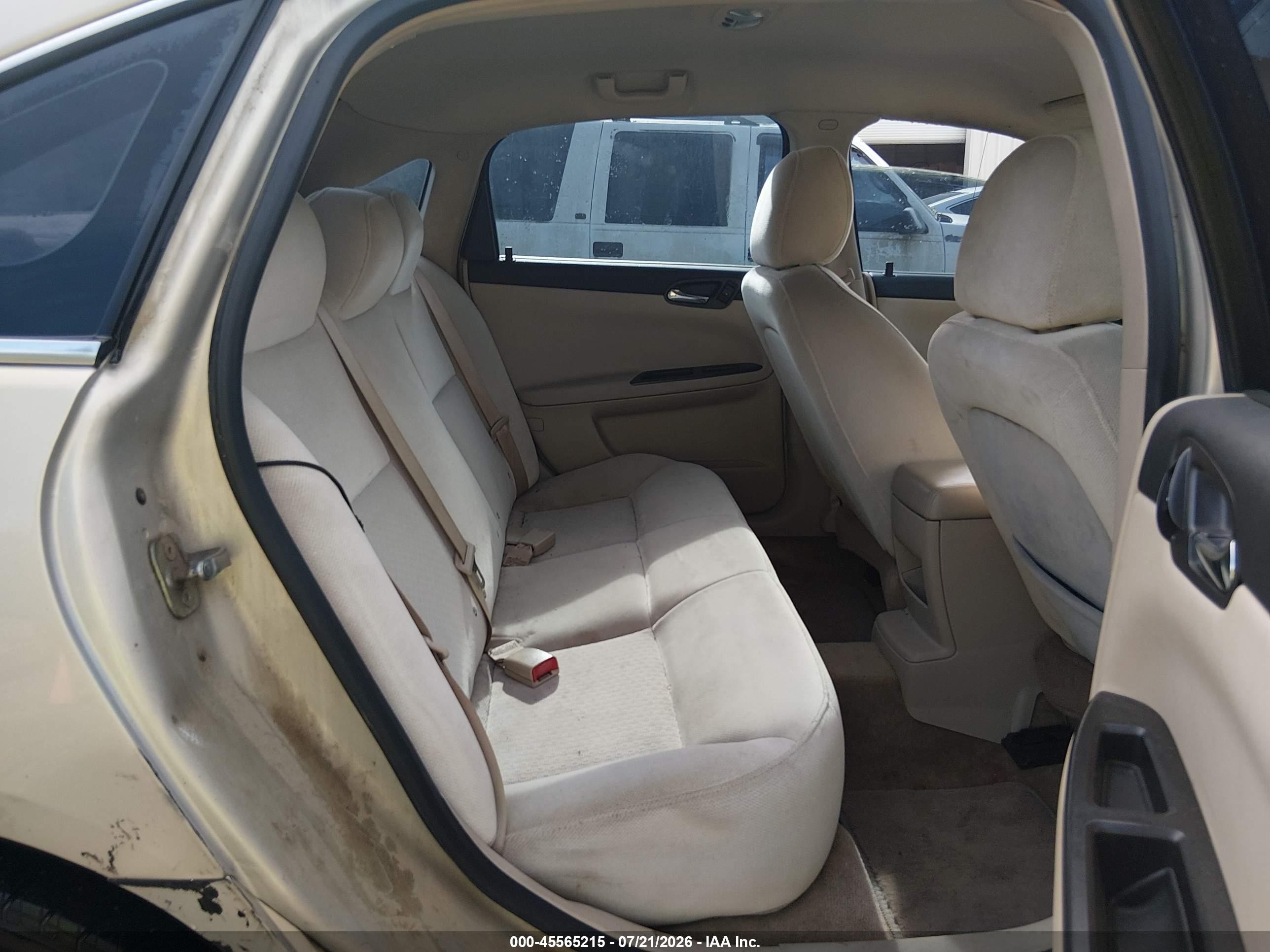 2009 Chevrolet Impala Ls Tan vin: 2G1WB57K091116222